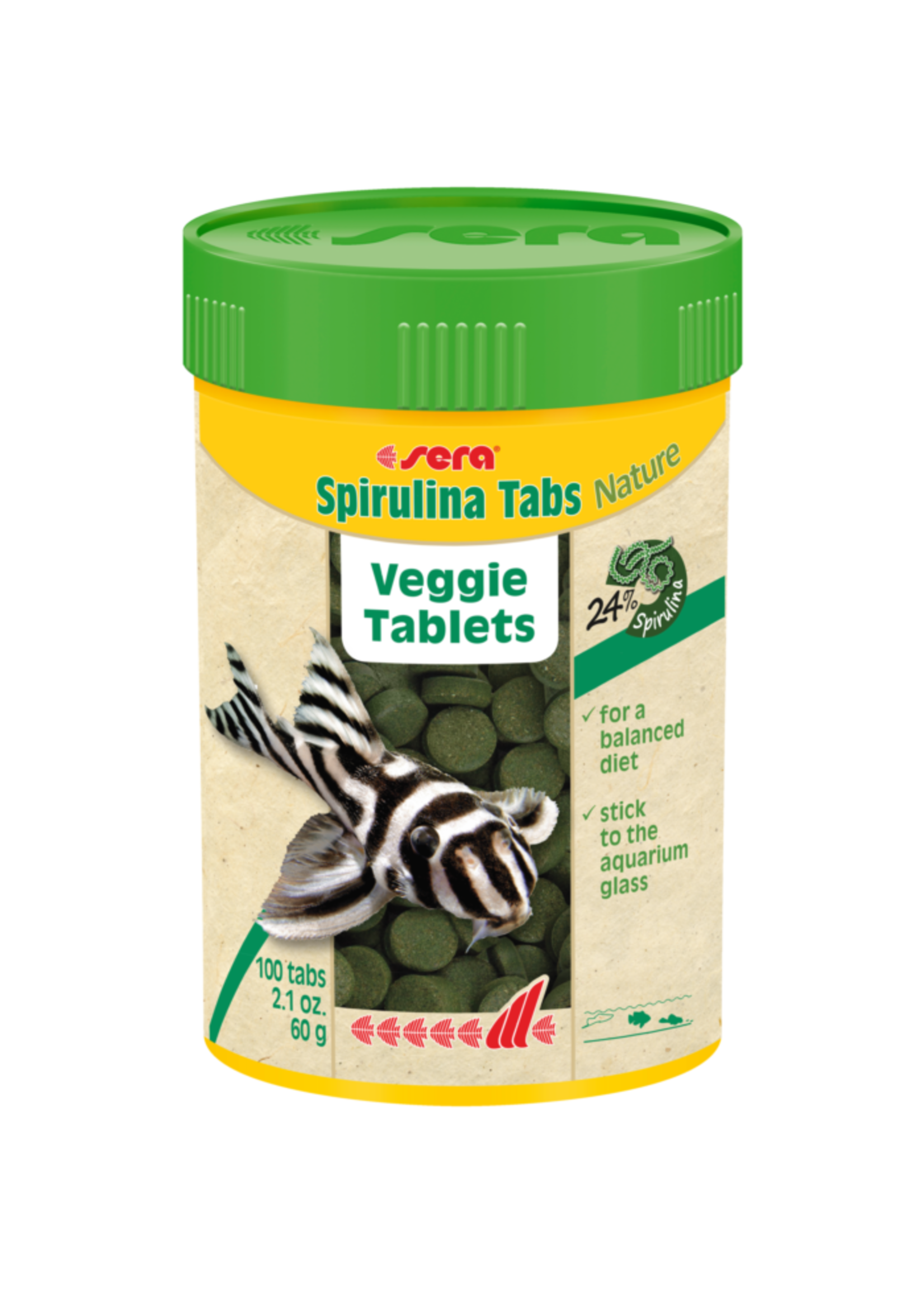 Sera SPIRULINA NATURE TABS 100 ML