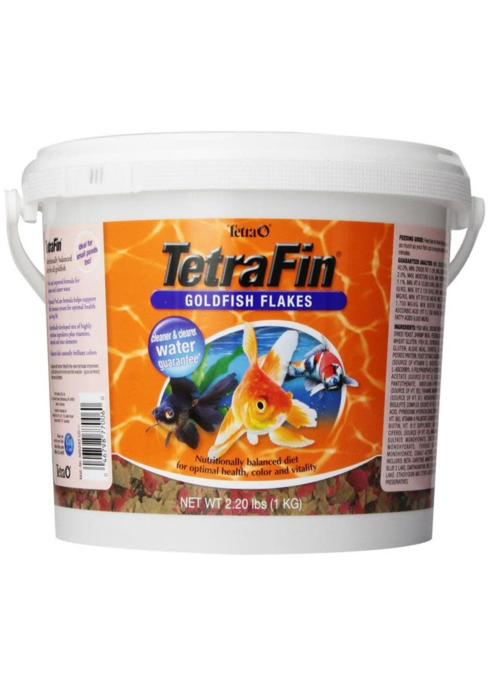 Fish Food - Tetra Goldfish Flakes 2.2 Pound Bucket