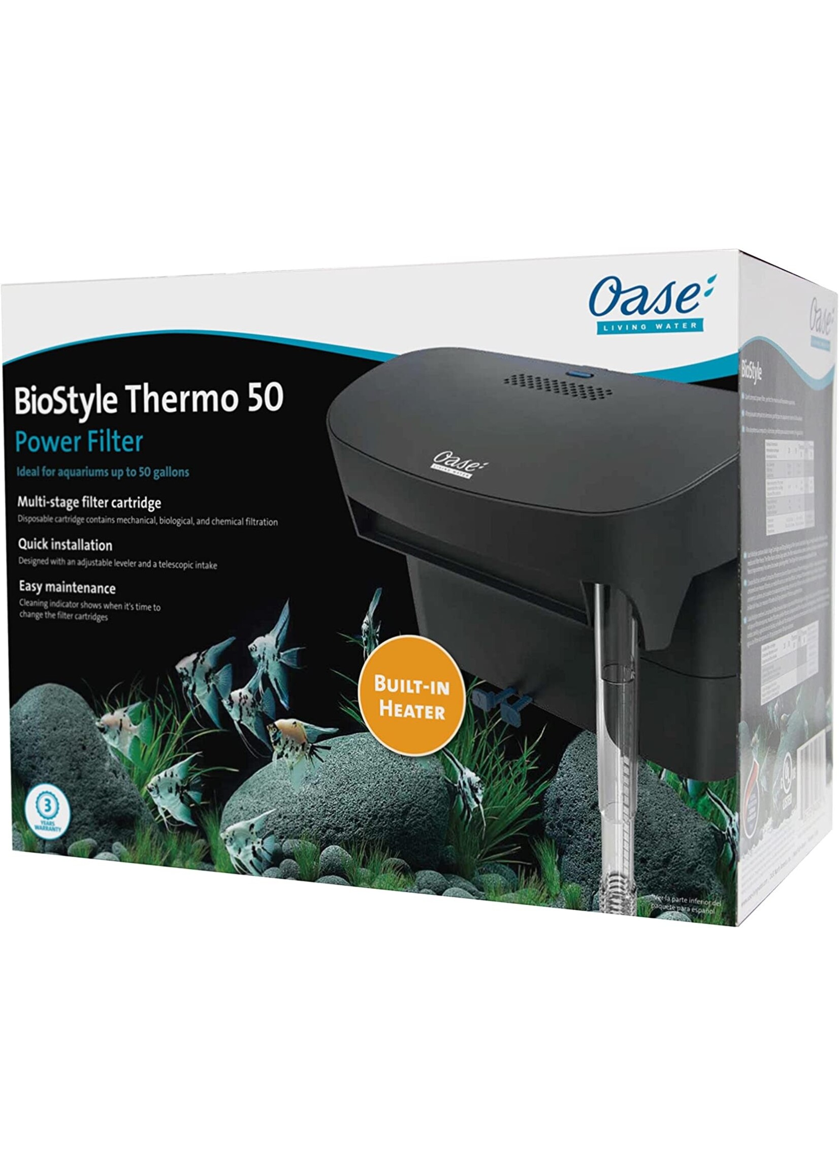 OASE BIOSTYLE THERMO HANG ON BACK 50 FILTER GREY