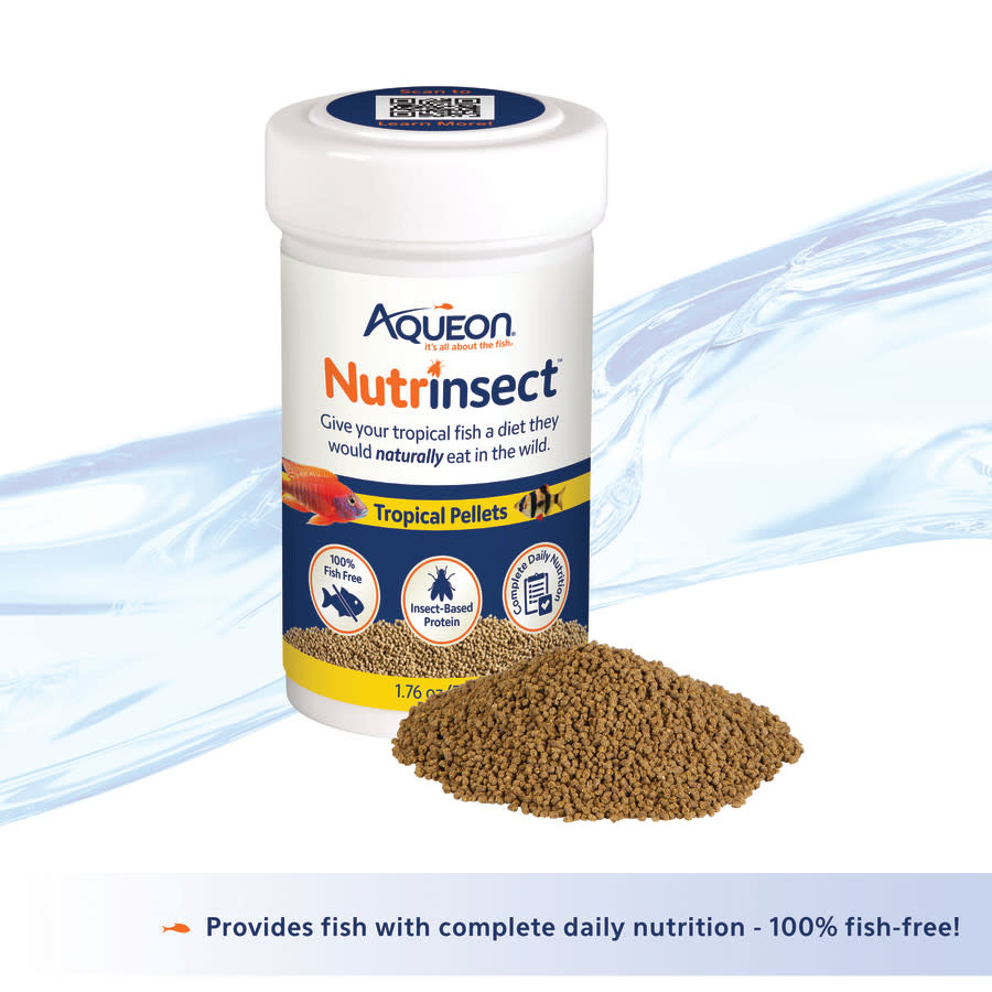 AQUEON NUTRINSECT TROPICAL PELLETS 1.76 OZ The Hidden Reef Inc