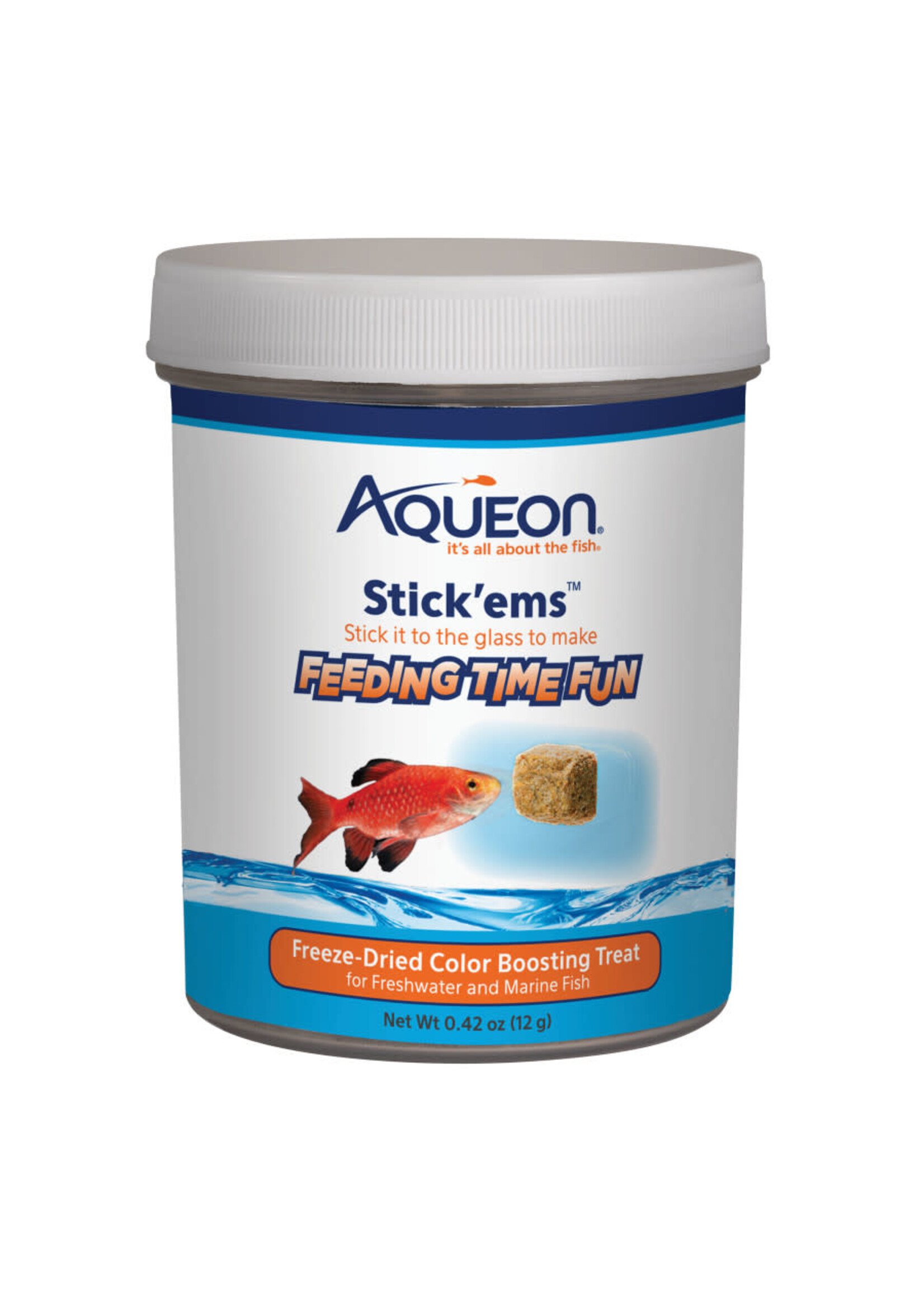 Aqueon STICK'EMS FREEZE DRIED COLOR BOOSTING TREAT 0.42 OZ