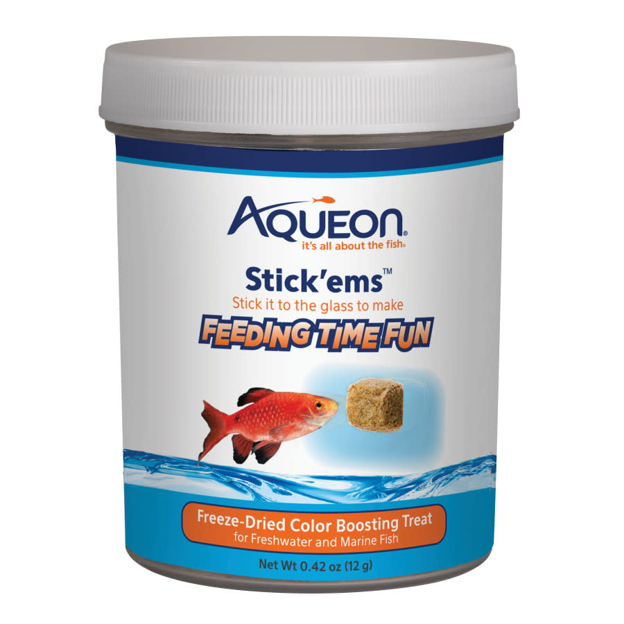 AQUEON STICK'EMS FREEZE DRIED COLOR BOOSTING TREAT 0.42 OZ The Hidden