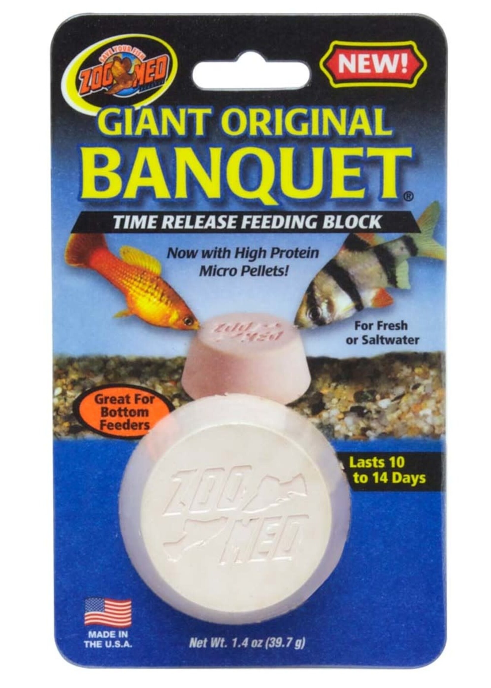 Zoo Med BANQUET BLOCK ORIGINAL GIANT 1.4 OZ