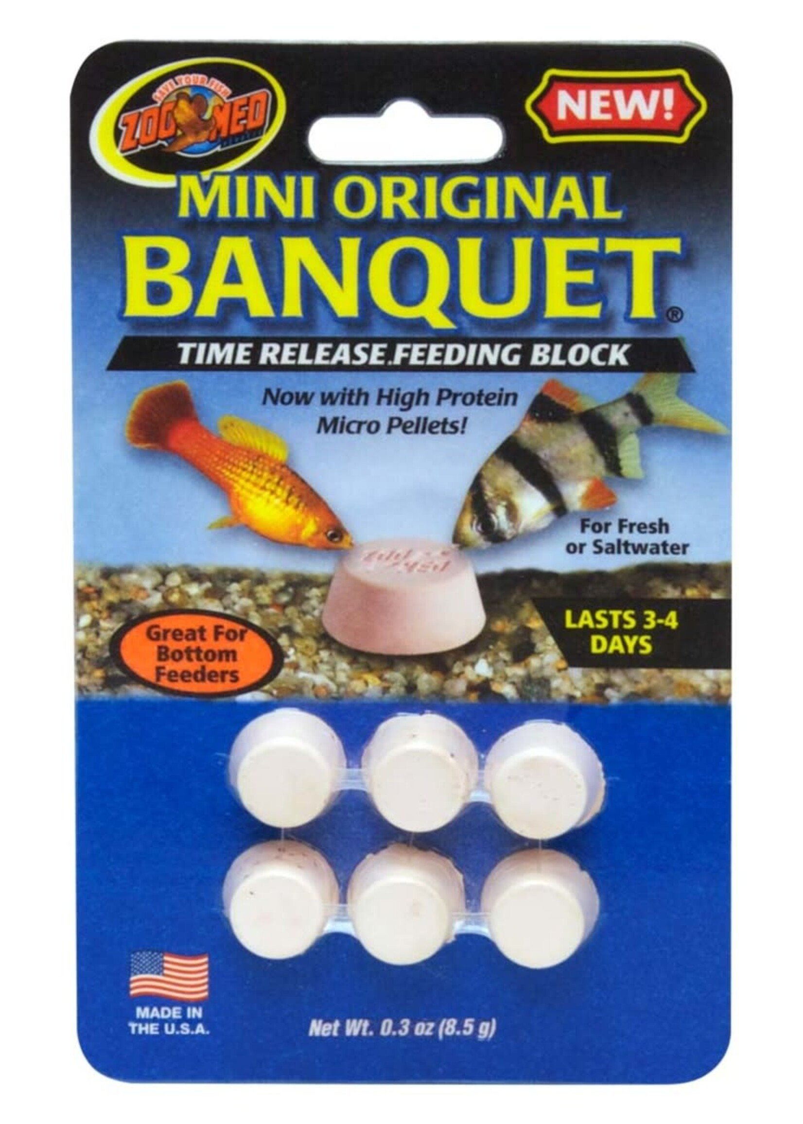 Zoo Med BANQUET BLOCK ORIGINAL MINI 0.3 OZ