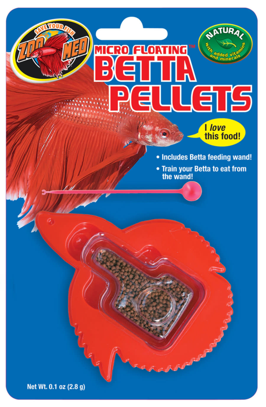 FOOD BETTA PELLETS 0.15 OZ