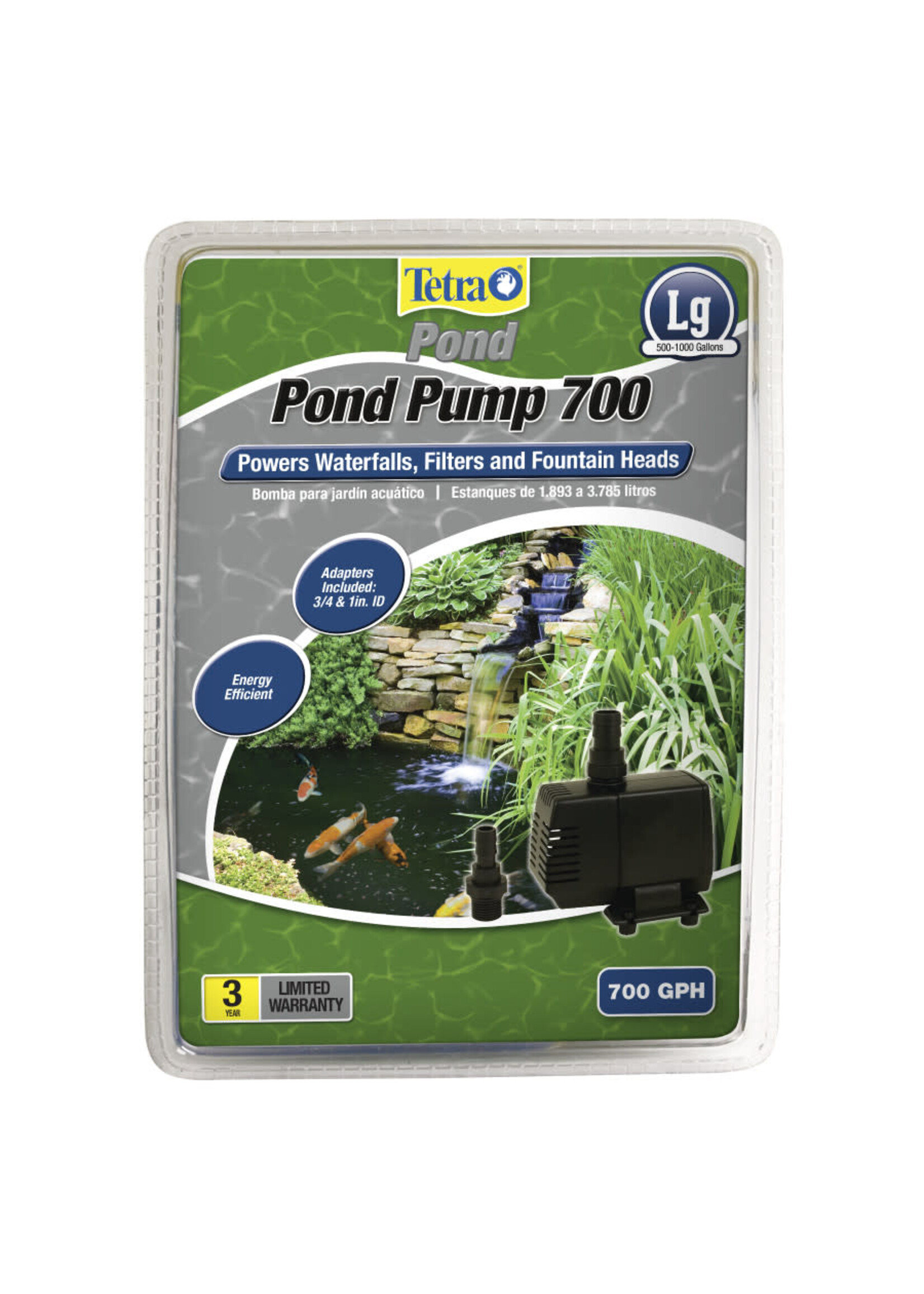 Tetra Pond WATER GARDEN PUMP 700 GPH