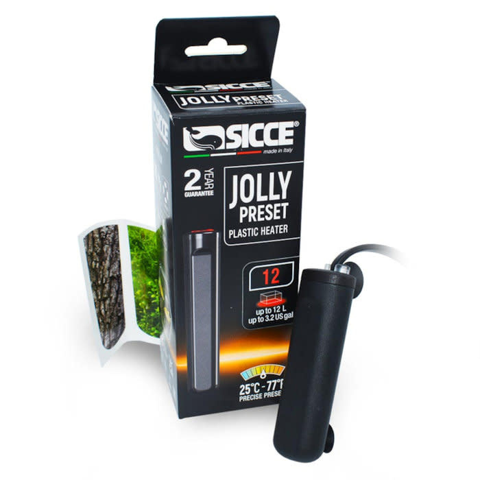 JOLLY PRESET SUBMERSIBLE PLASTIC HEATER 12 WATT