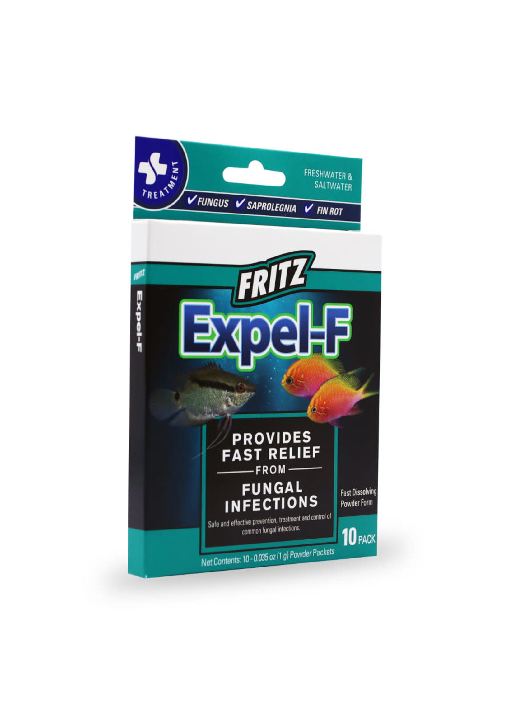 Fritz Aquatics EXPEL-F ANTI FUNGAL 10 PK