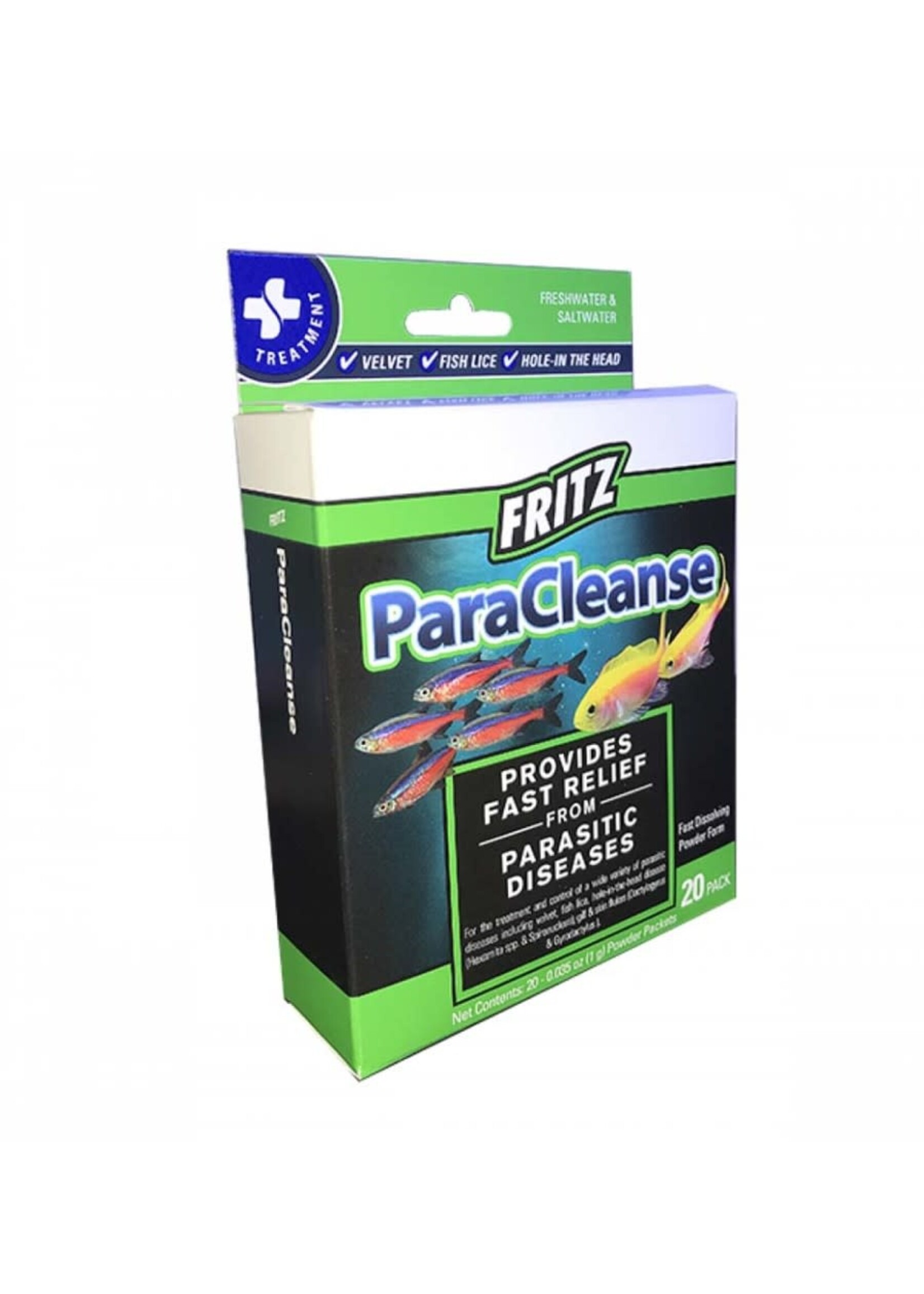Fritz Aquatics MED PARACLEANSE 20 CT