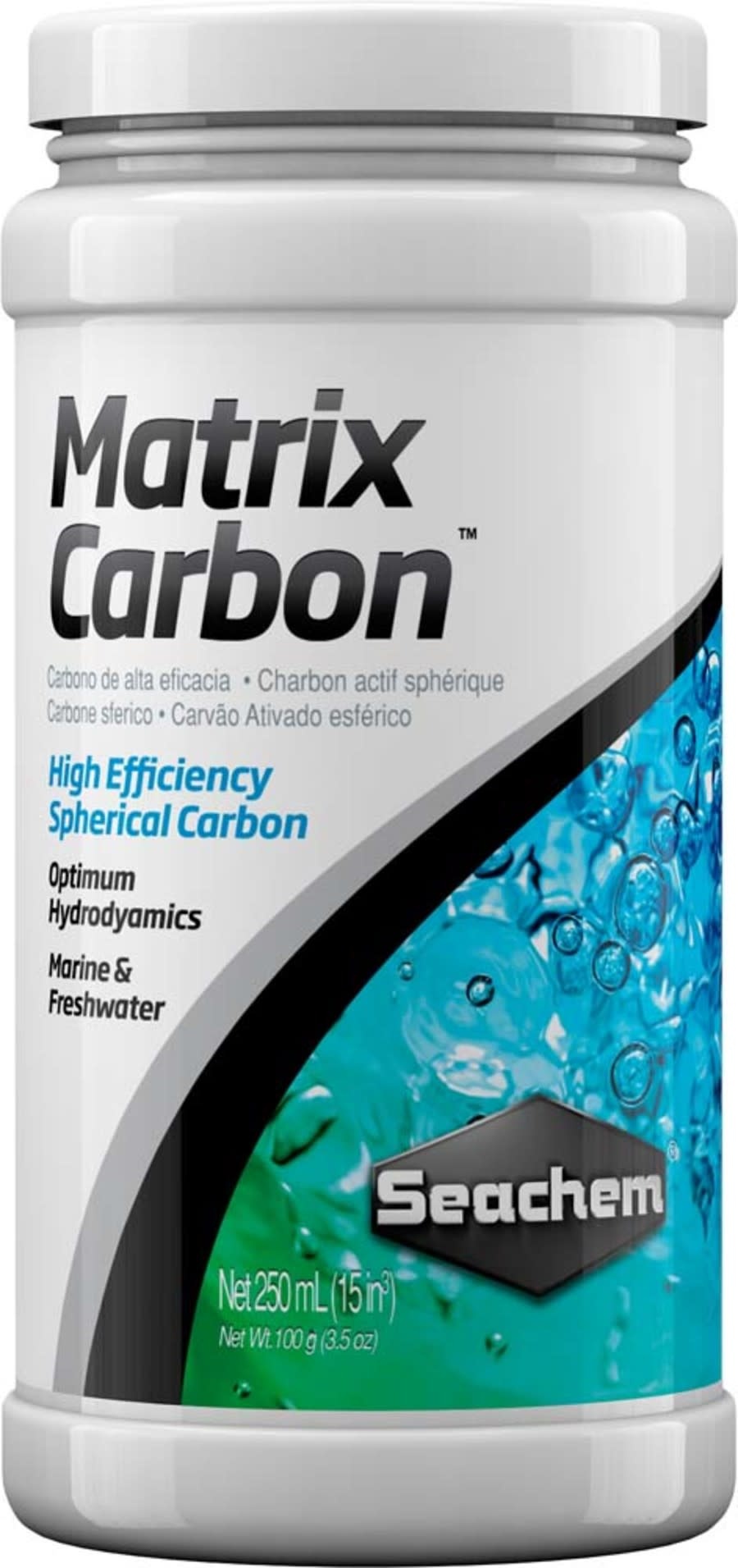 SEACHEM MATRIX CARBON 250 ML - The Hidden Reef, Inc