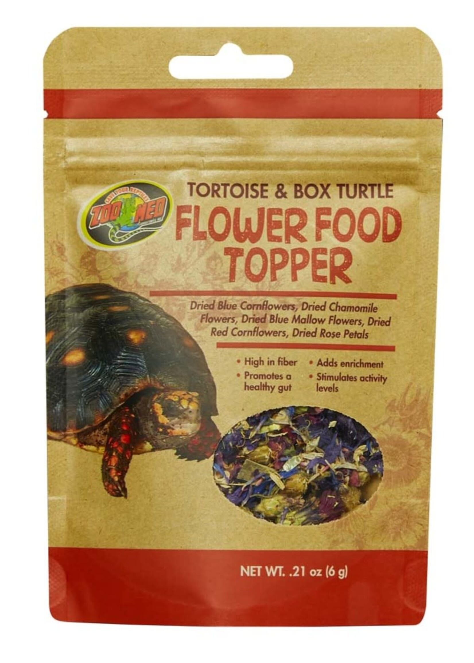 Zoo Med BOX TURTLE  FLOWER F 0.21 OZ