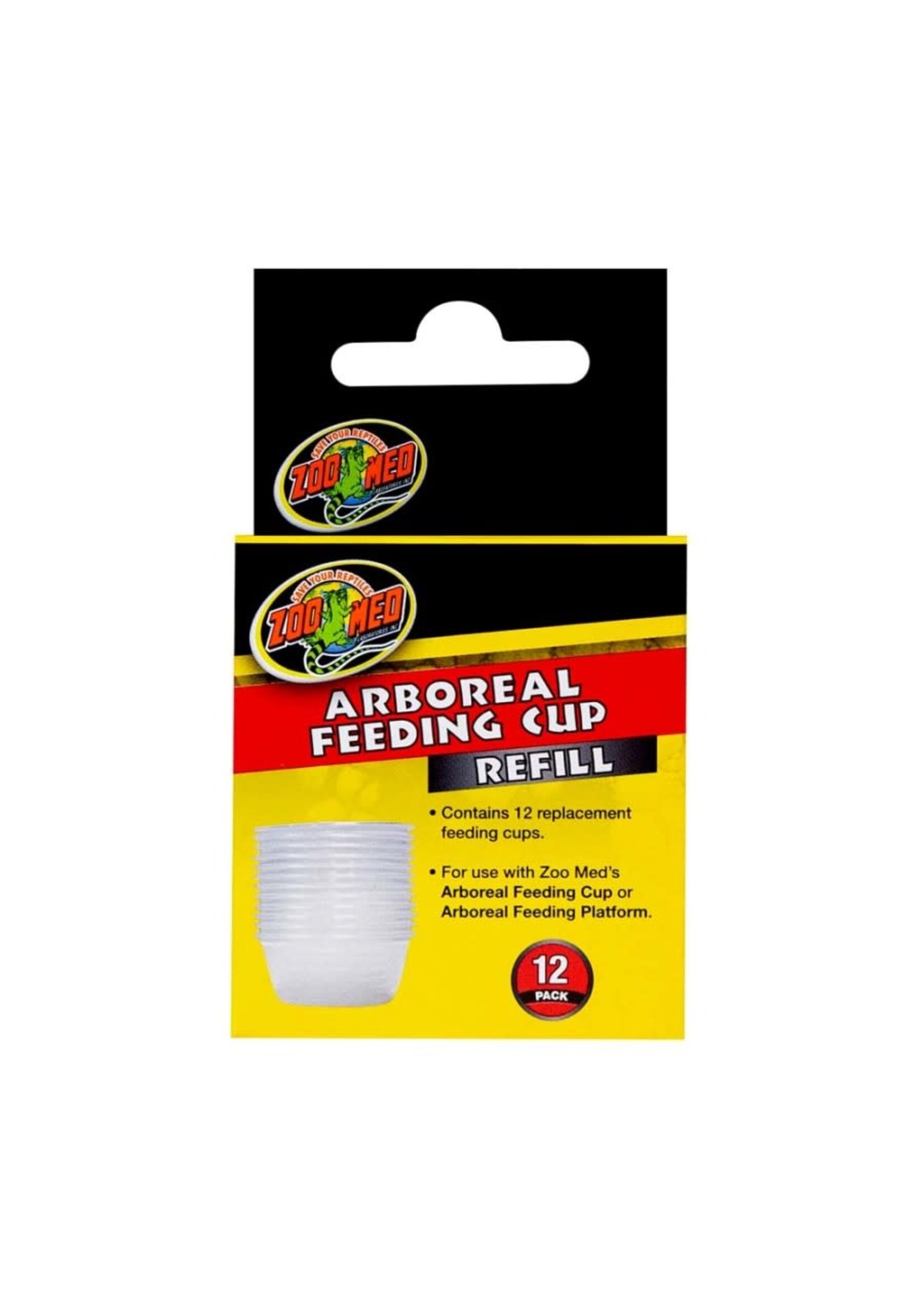 Zoo Med FEEDER CUP ARBOREAL REFILL 12 PK