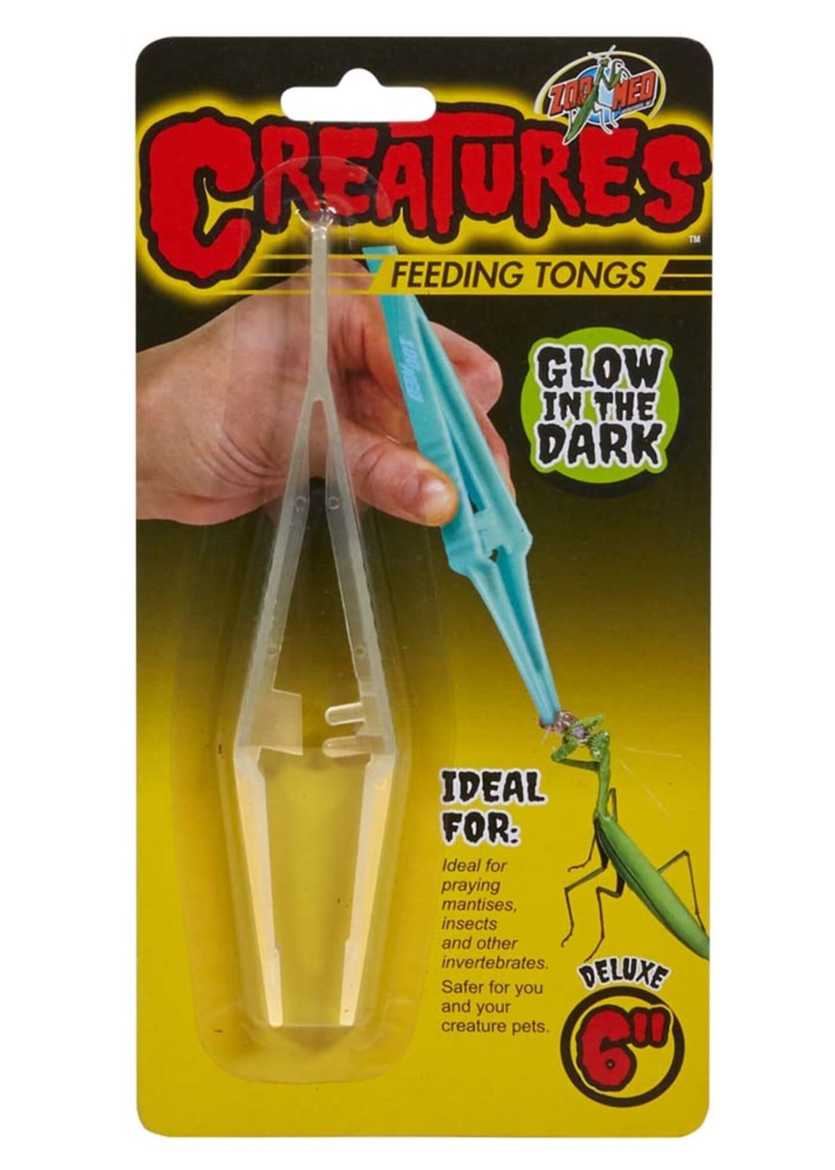 Zoo Med CREATURES FEEDING TONGS GLOW