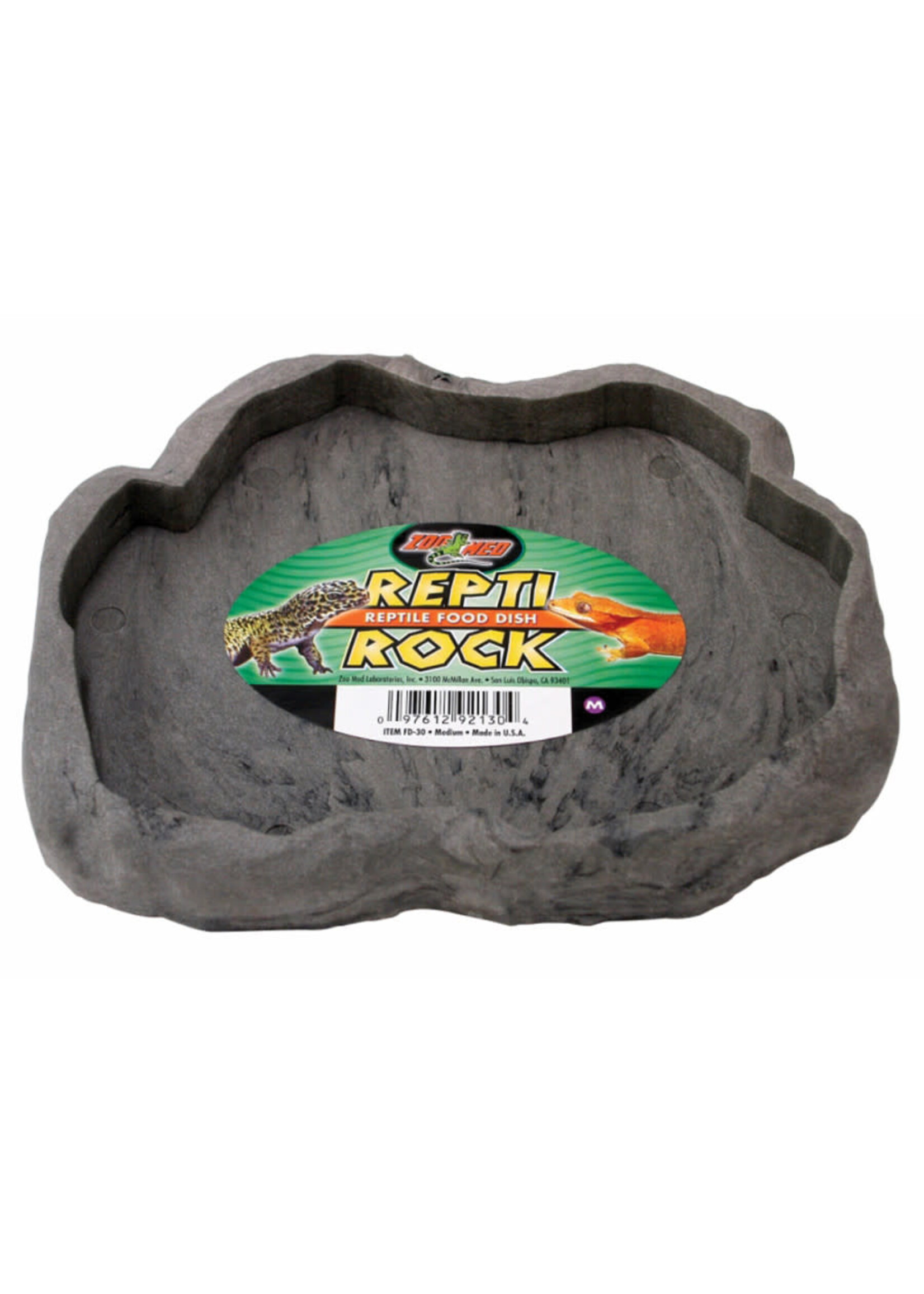 Zoo Med REPTI ROCK FOOD DISH MED