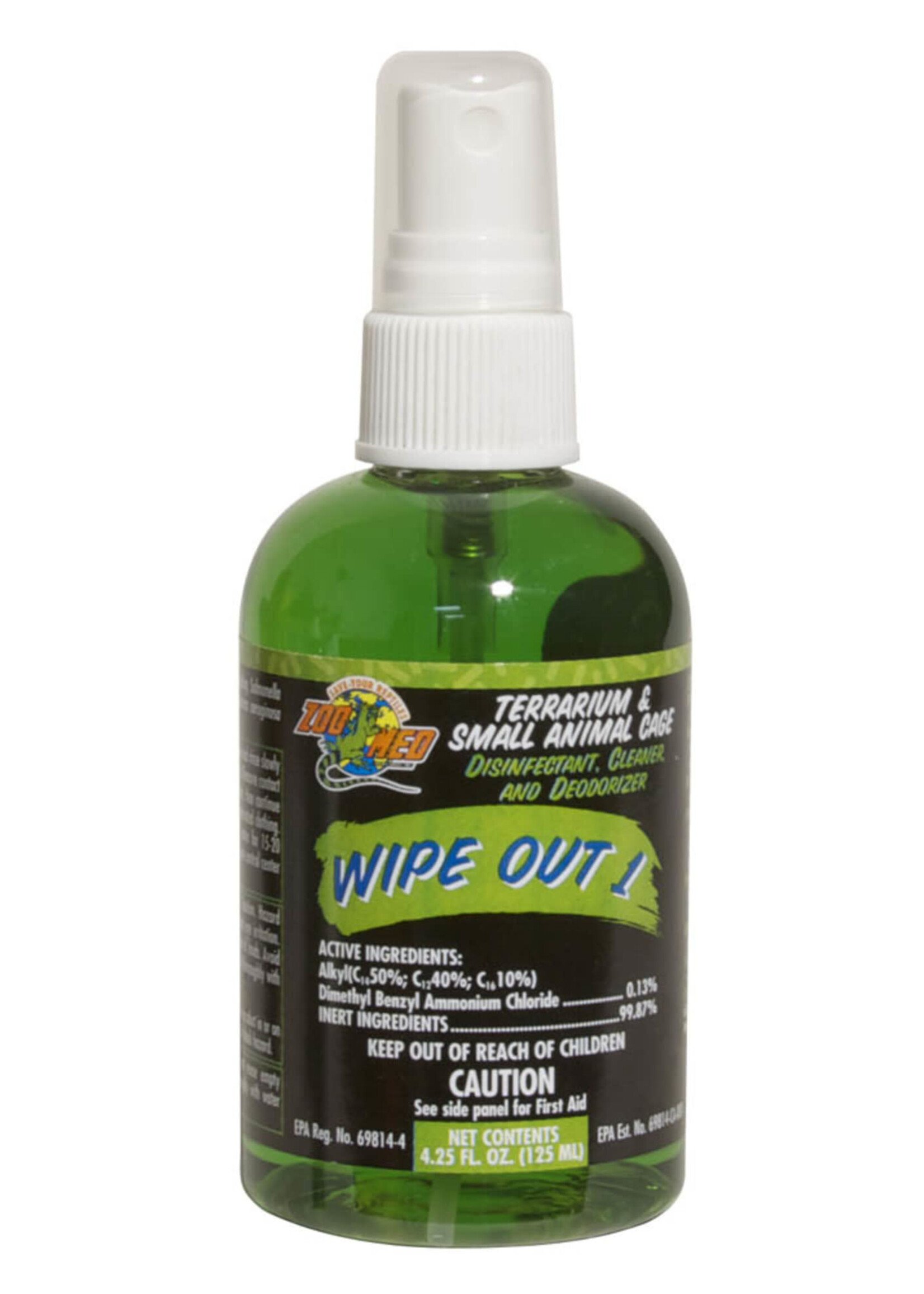 Zoo Med WIPE OUT 1 TERRARIUM CLEANER 4 OZ