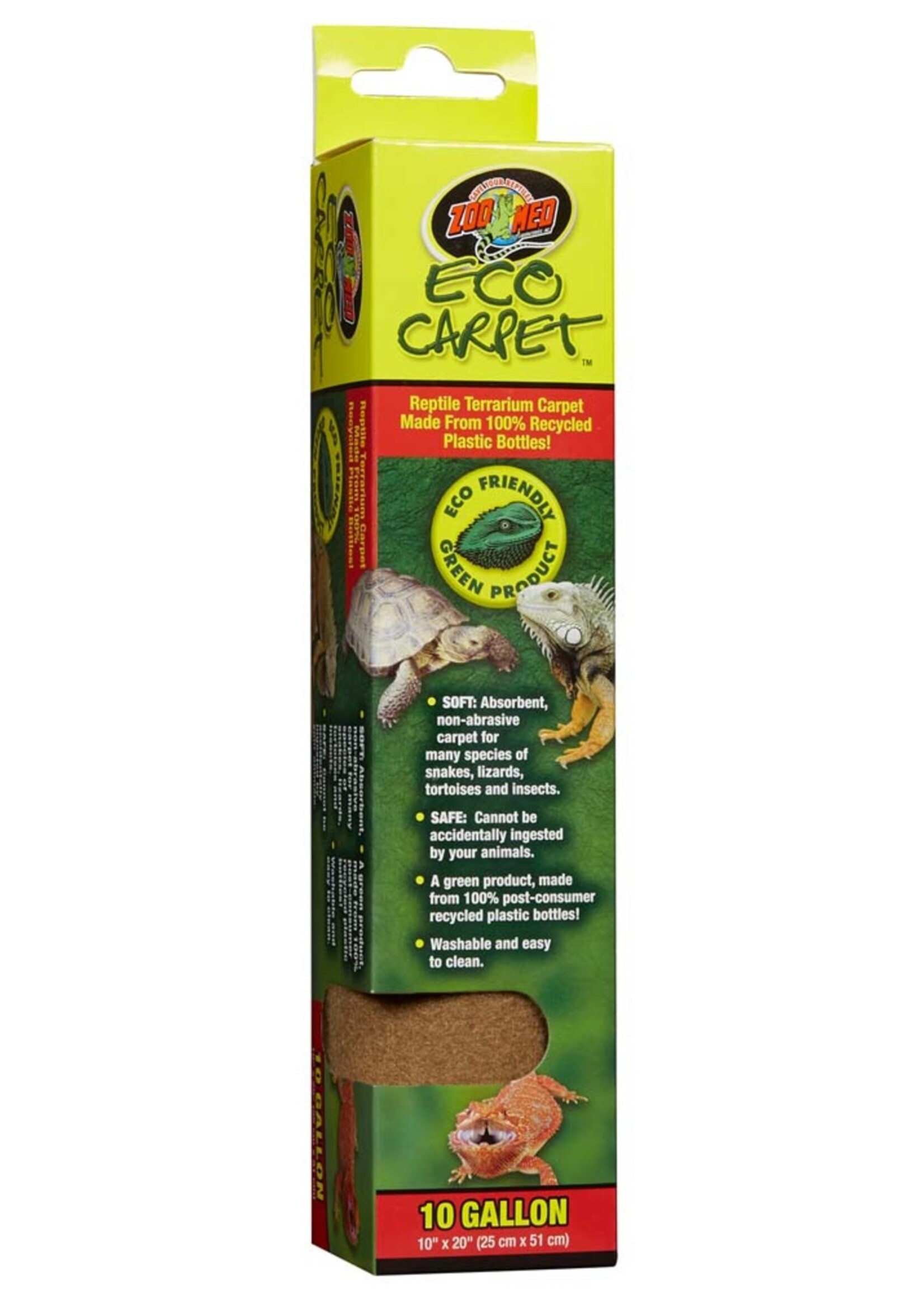 Zoo Med ECO CARPET TAN 10 GAL