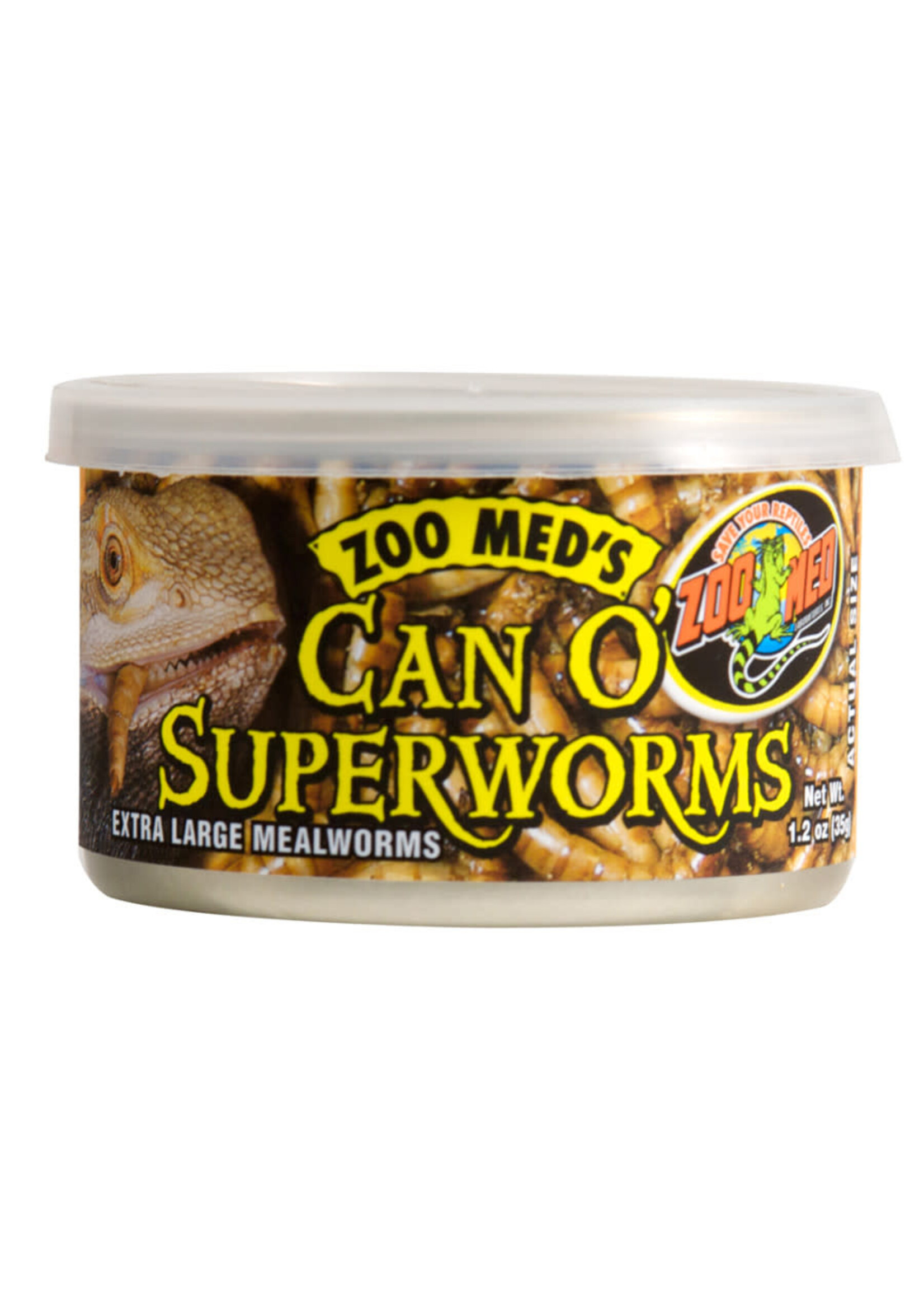 Zoo Med CAN O SUPERWORMS 1.20 OZ