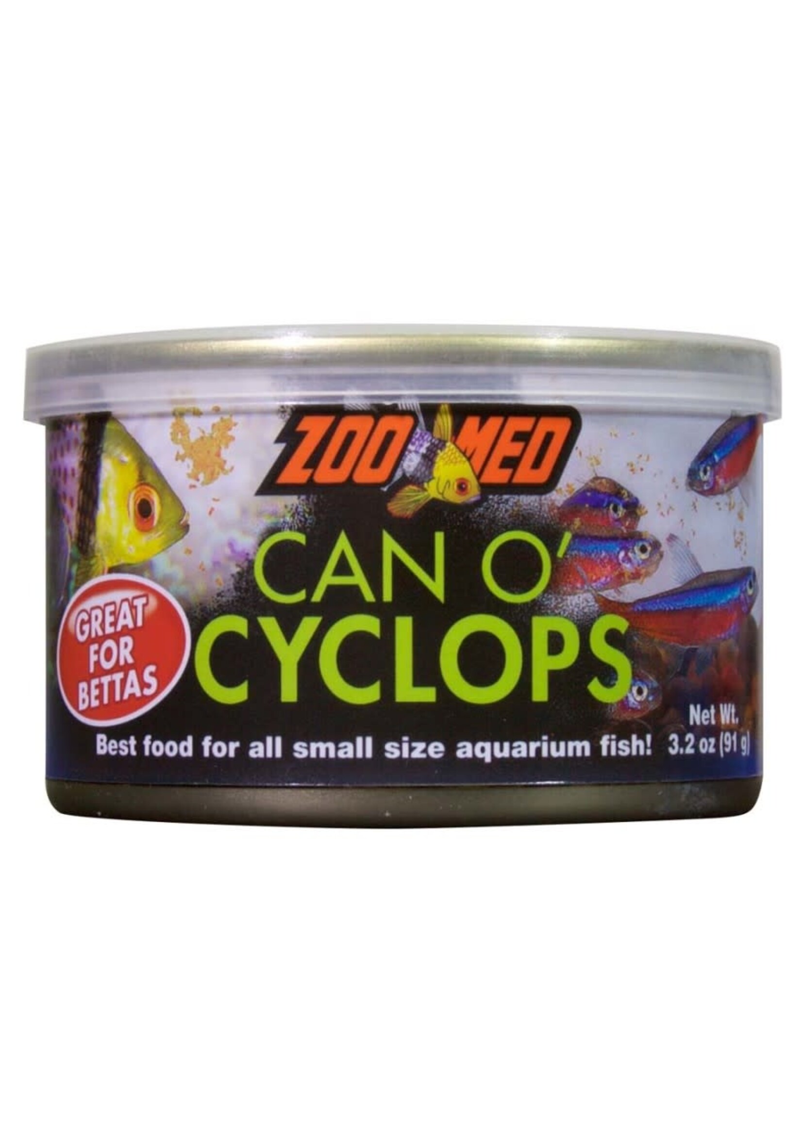 Zoo Med CAN FOOD O CYCLOPS 3.20 OZ