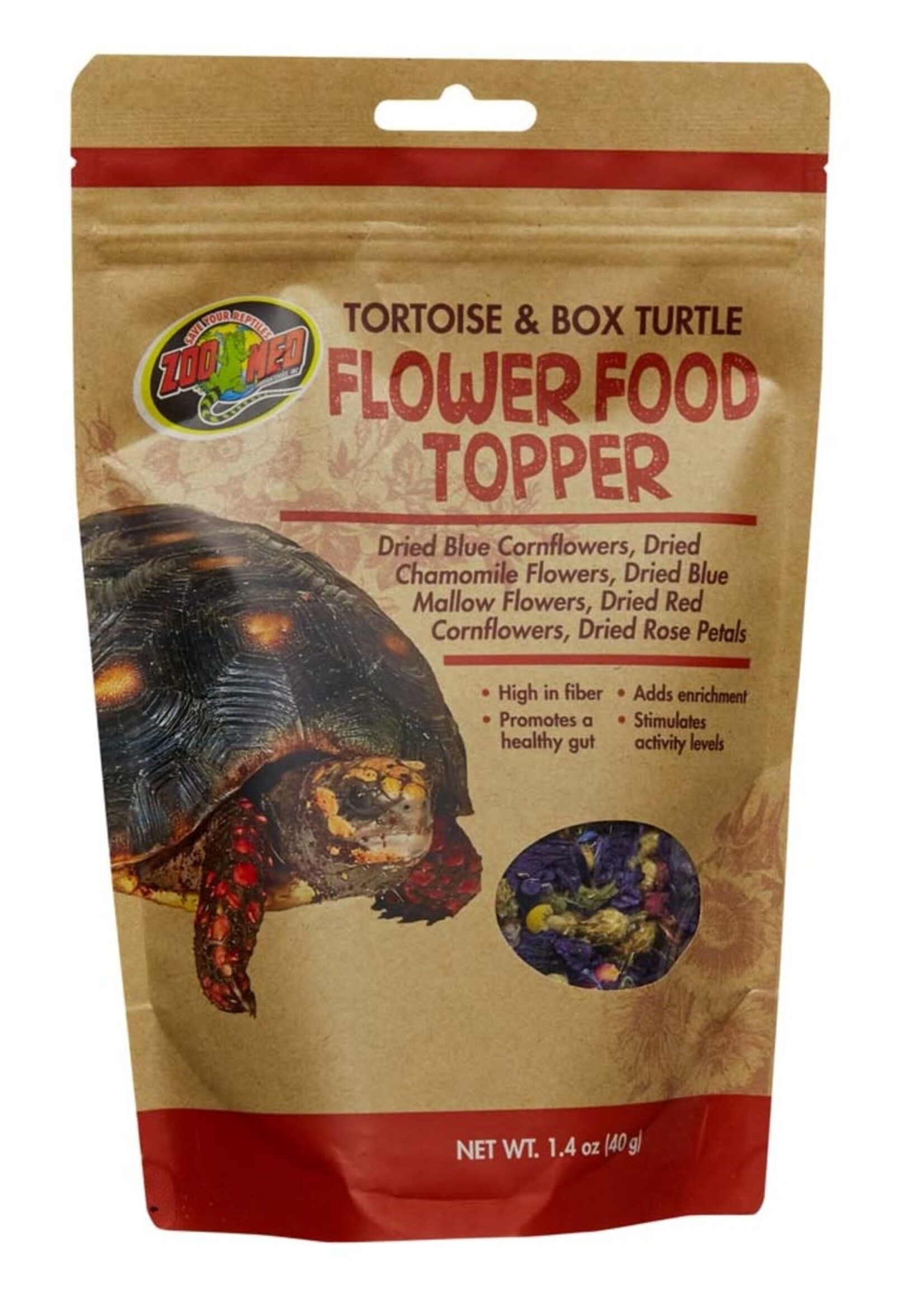 Zoo Med TORTOISE & TURTLE FLOWER  1.4 OZ