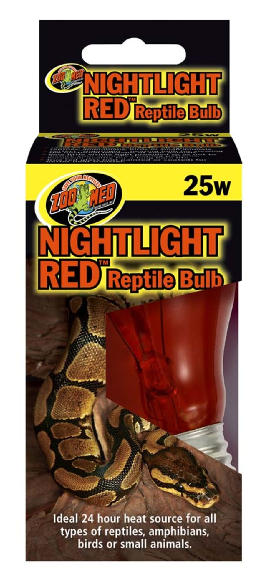 BULB NIGHTLIGHT RED 25 W