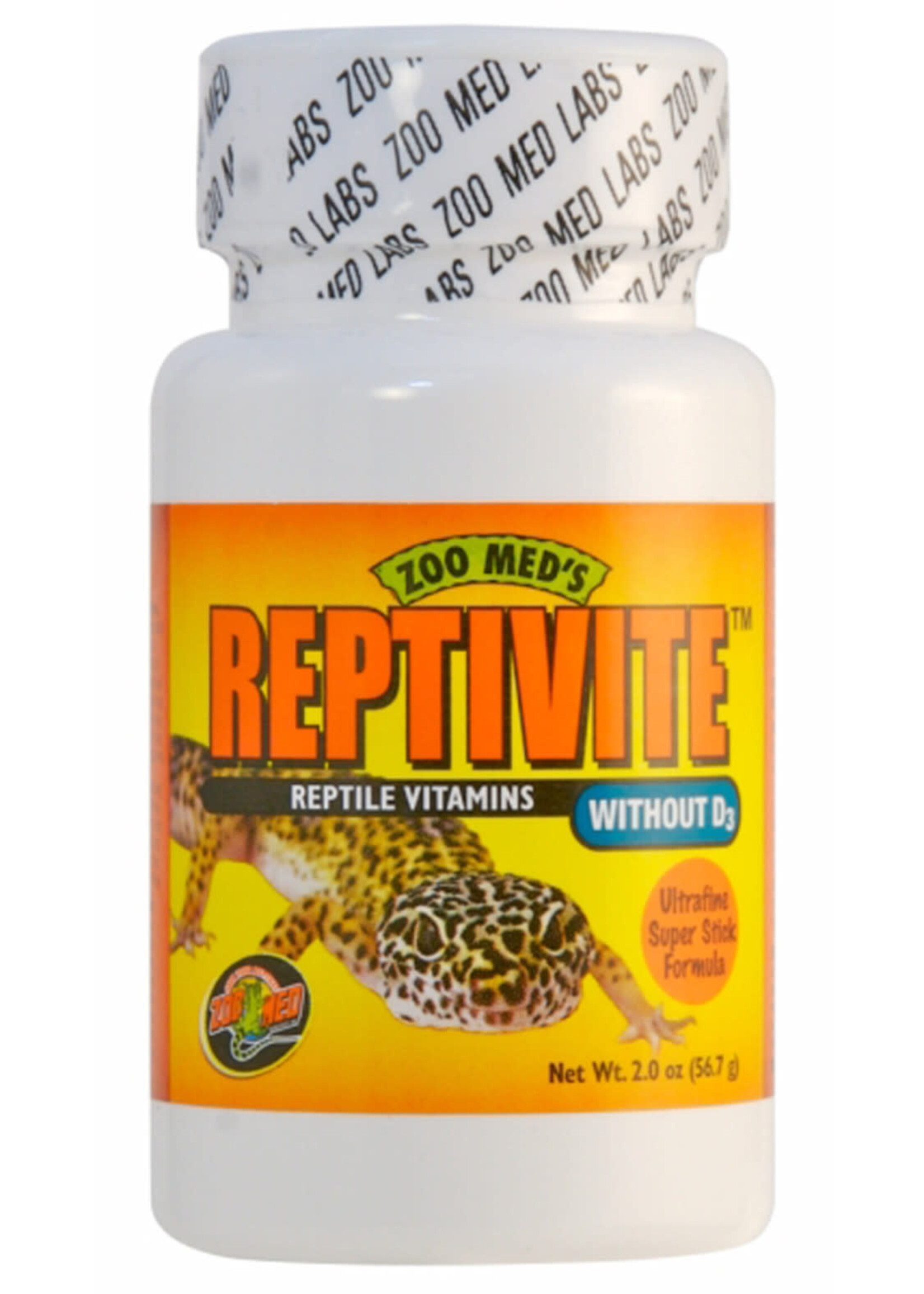 Zoo Med REPTIVITE VITAMIN WITH OUT D3 2 OZ