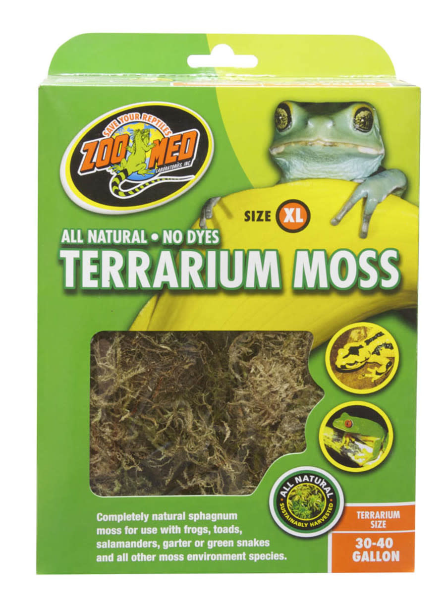 ZOO MED NATURAL TERRARIUM MOSS XL - The Hidden Reef, Inc