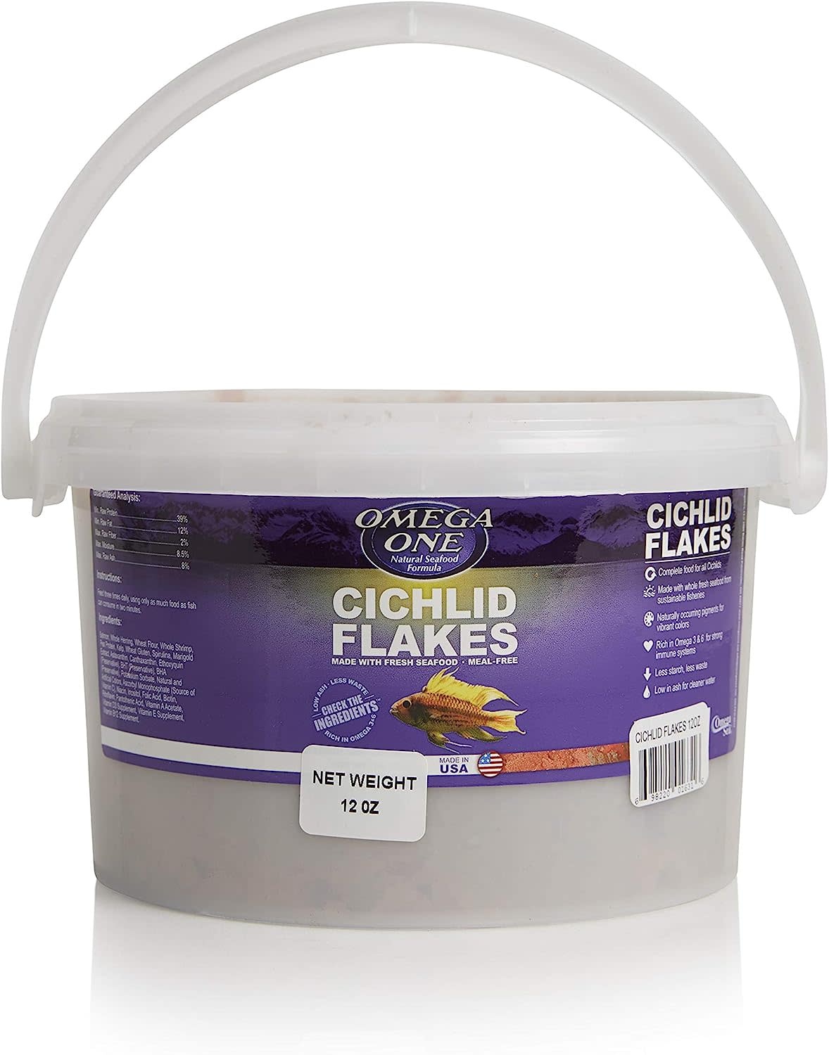 CICHLID FLAKE 12OZ