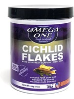 Omega One Aquatics CICHLID FLAKE 1OZ