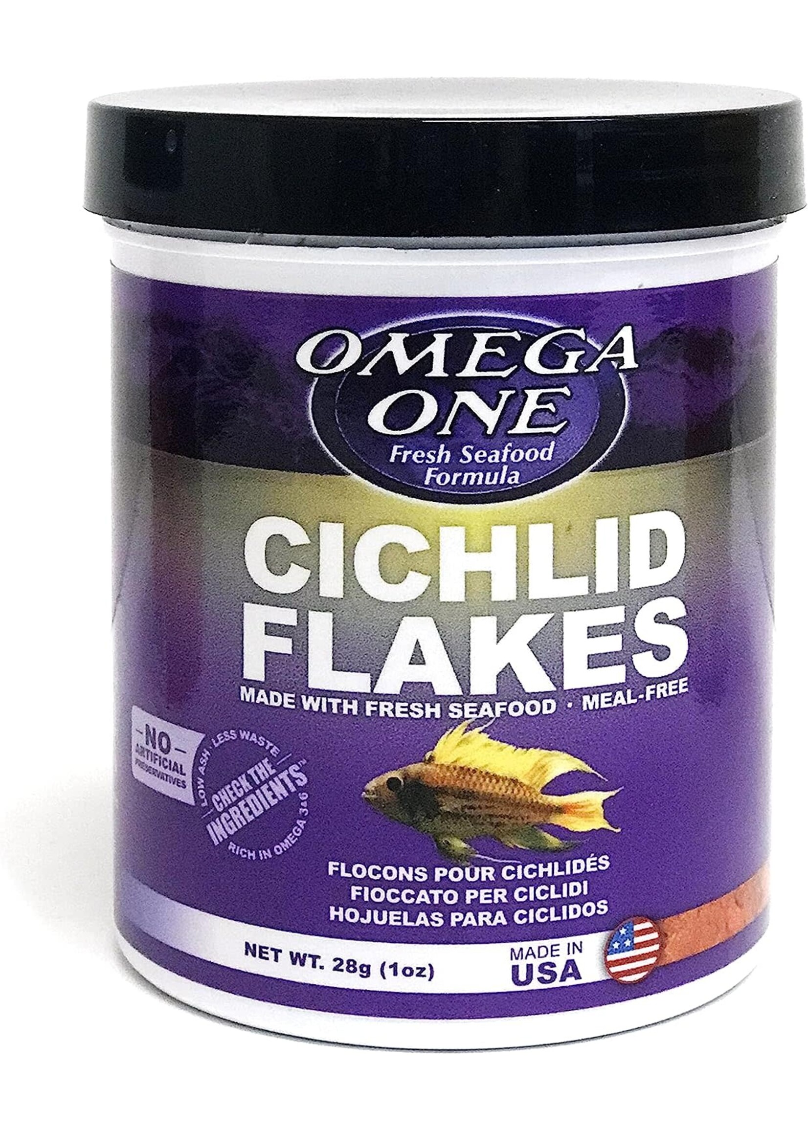 Omega Sea LTD CICHLID FLAKE 1OZ