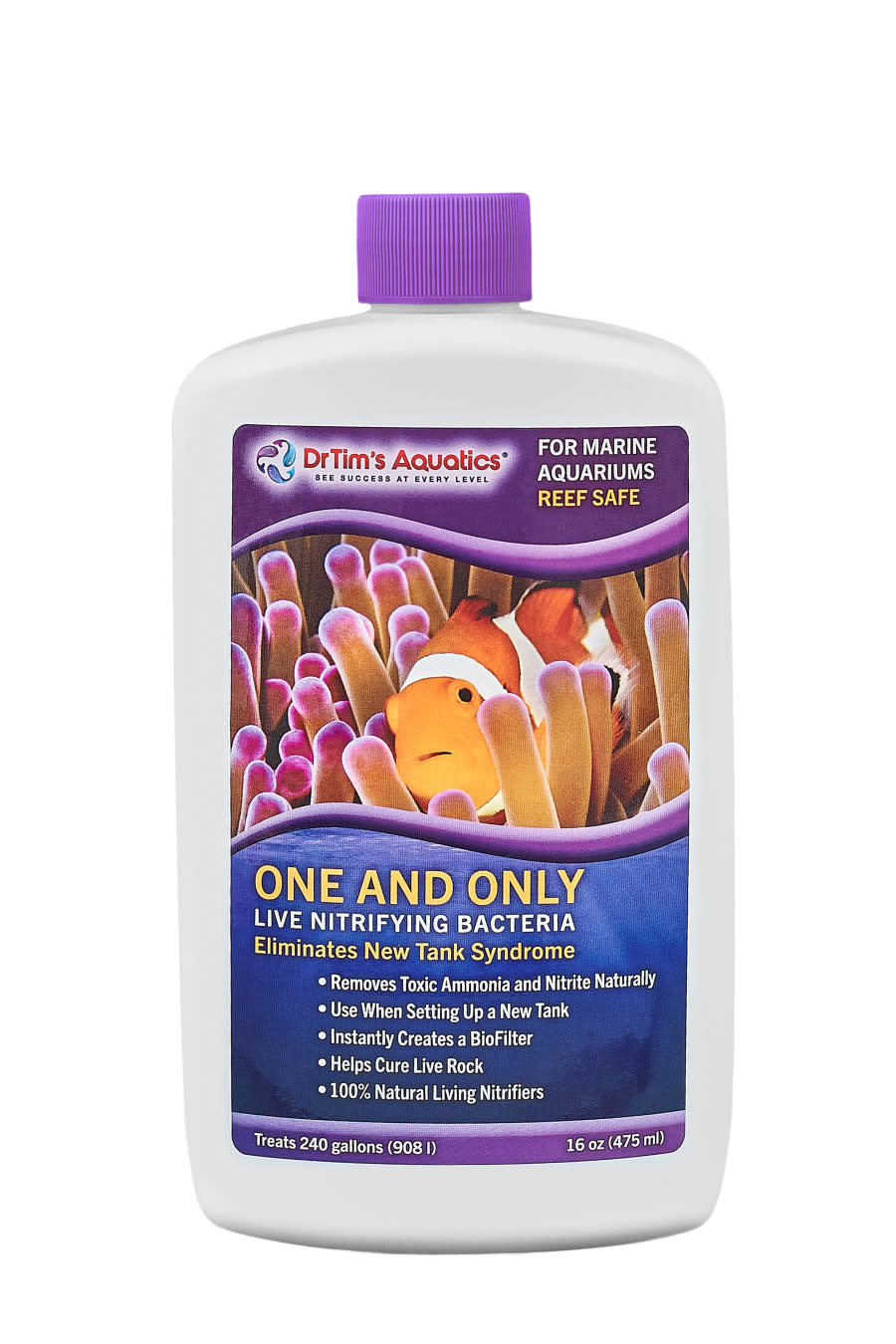 DR TIM'S ONE & ONLY REEF PURE 16OZ - The Hidden Reef, Inc