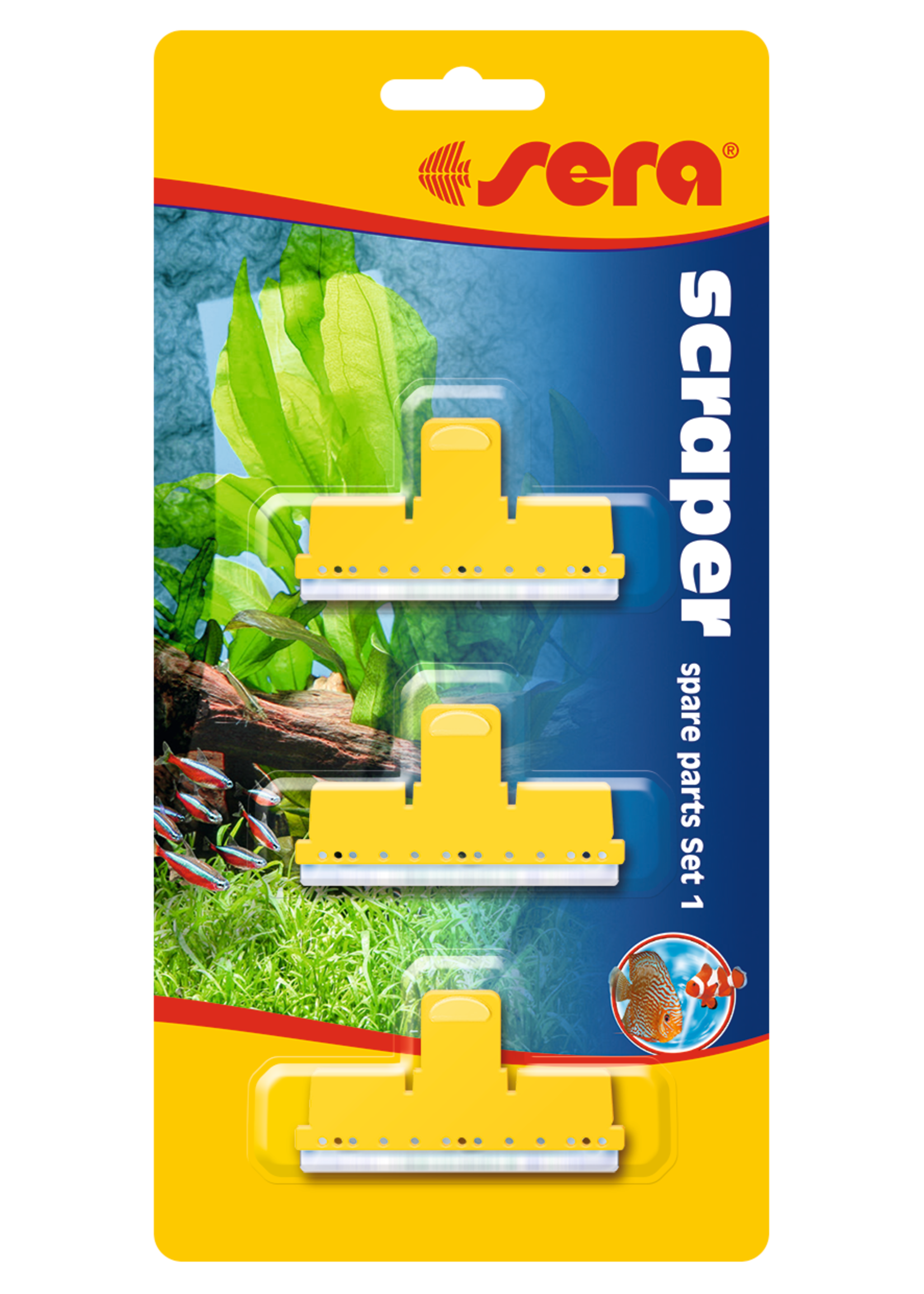 Sera SCRAPER REPLACEMENT BLADES 3 PK