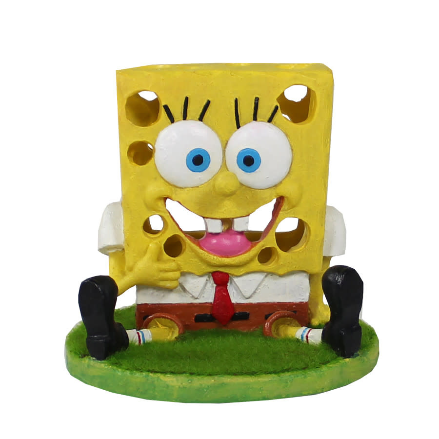 SPONGE BOB AQUA FLORAS LIVING AQUARIUM ORNAMENT