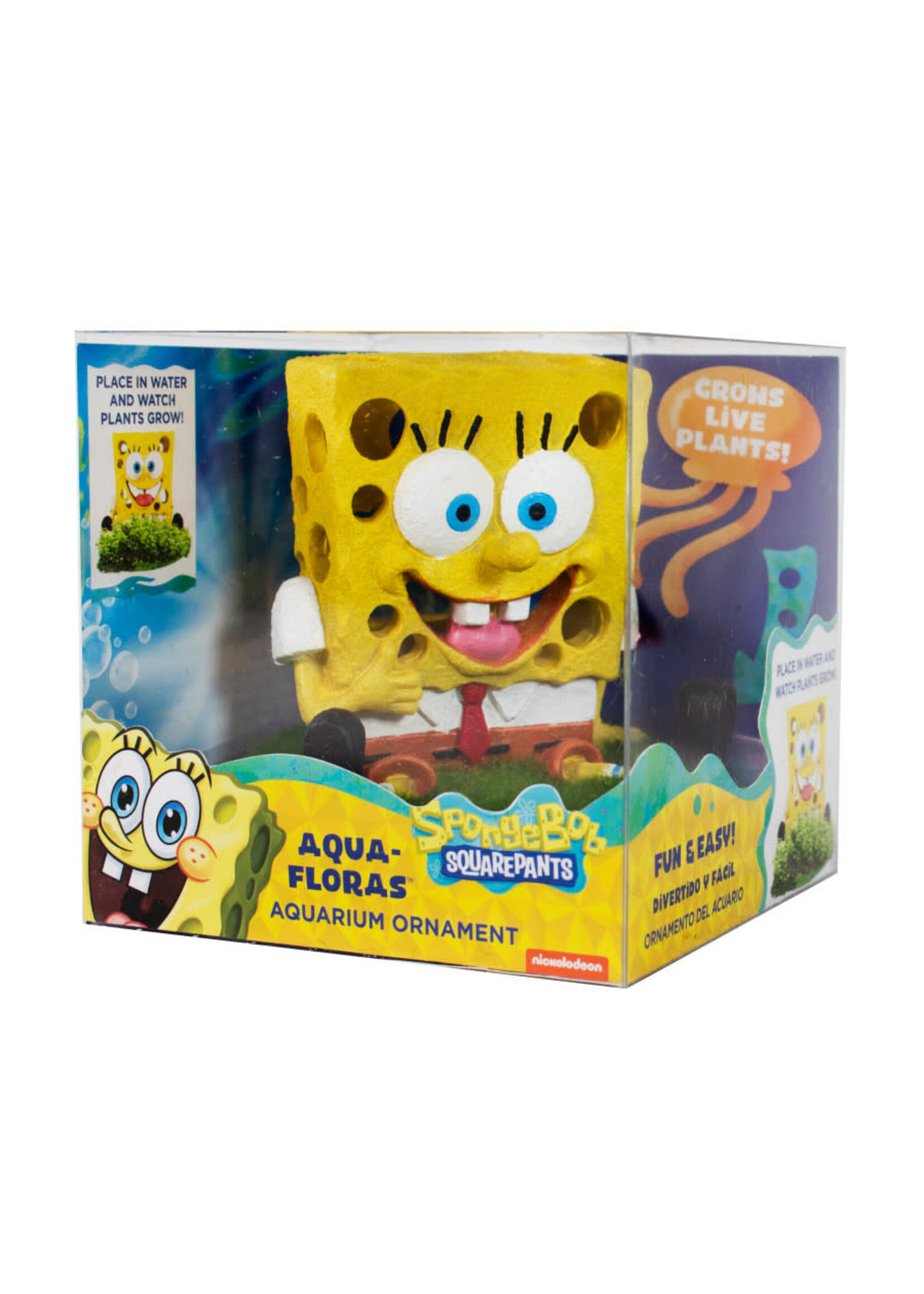 Penn-Plax Decoration SpongeBob -Plankton