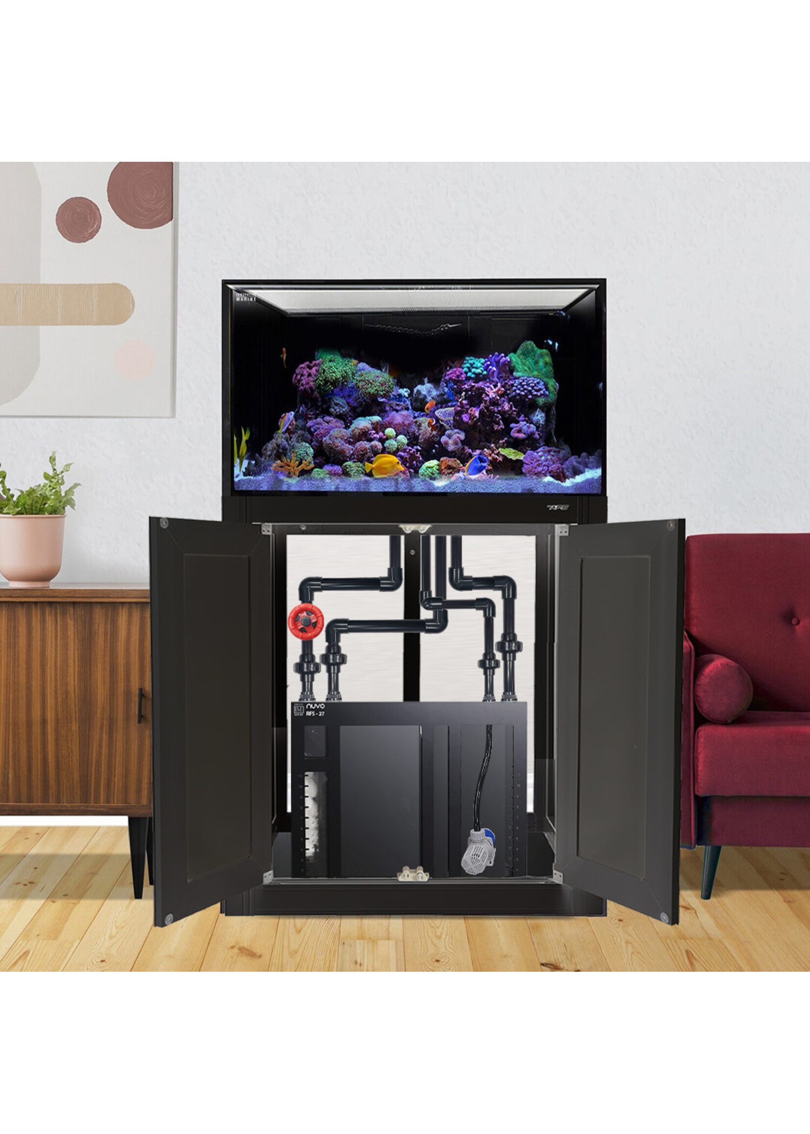 Innovative Marine INT 112 GALLON COMPLETE REEF SYSTEM BLACK (MADE TO ORDER)