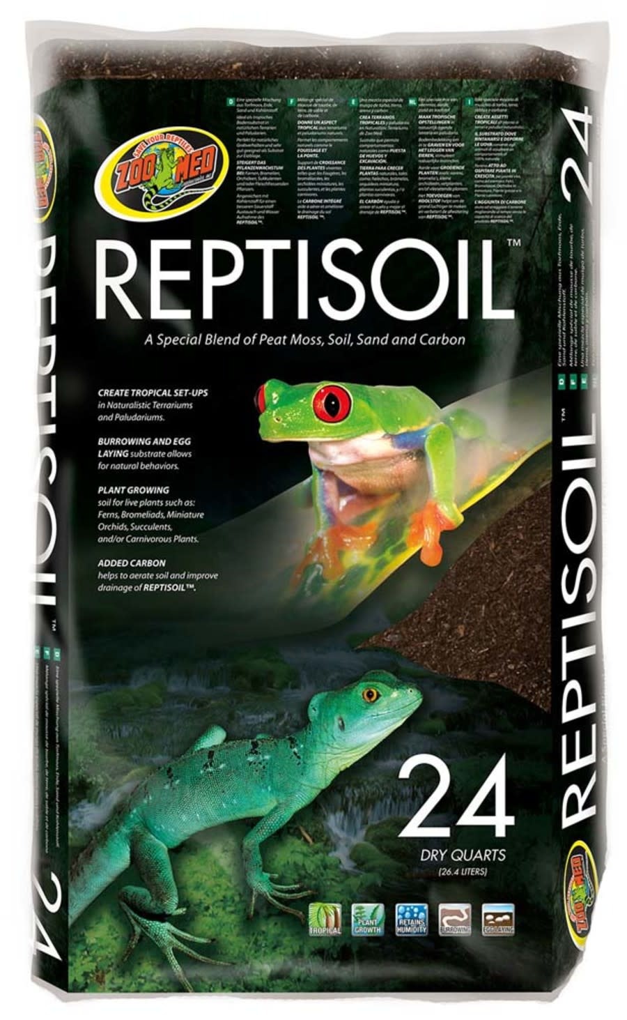 BEEDING REPTISOIL 24QT
