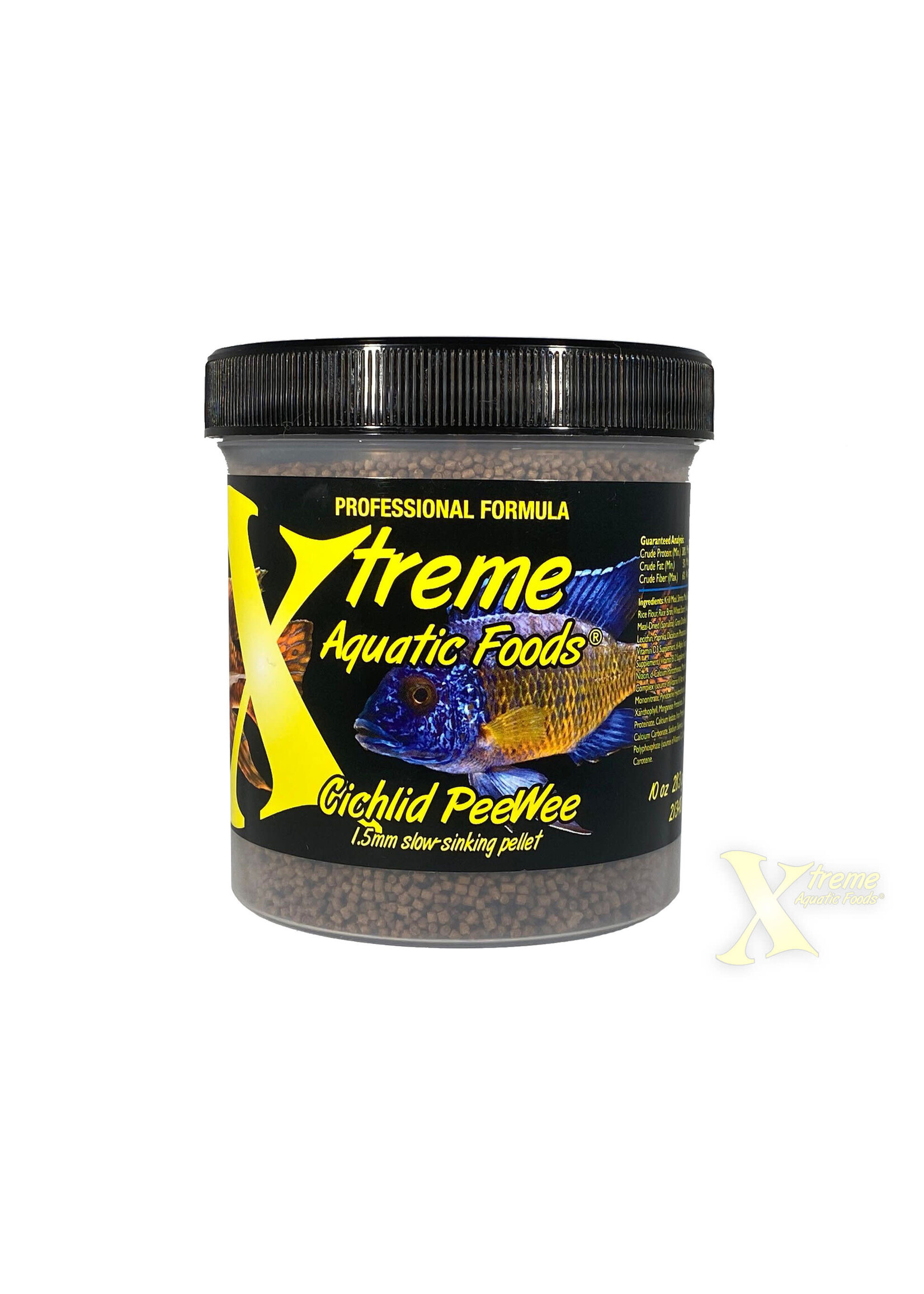 Xtreme Aquatics Food CICHLID PEEWEE 1.5 MM  567G