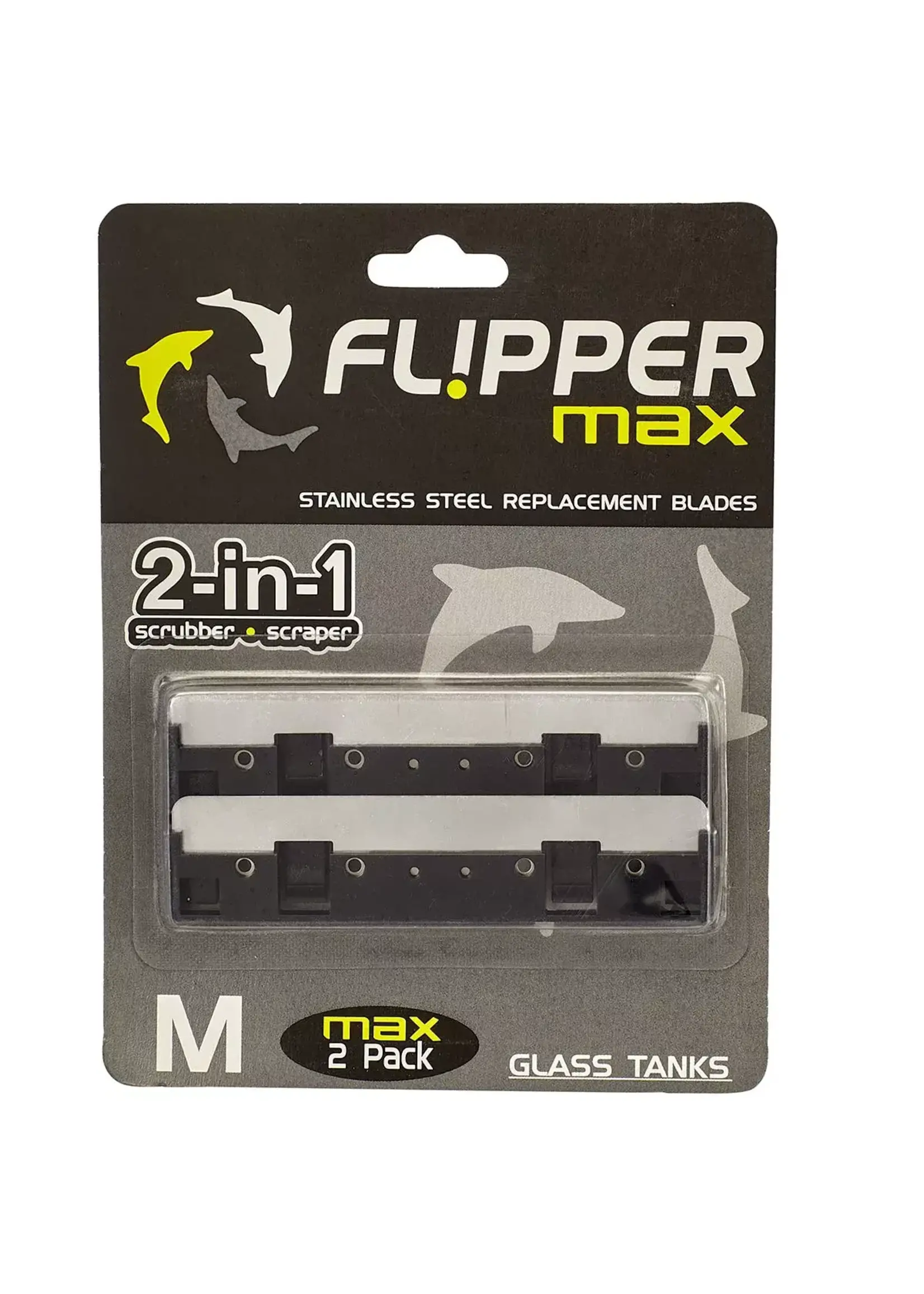 Flipper MAX STAINLESS STEEL BLADES 2 PK