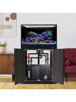 Innovative Marine INT 75 GALLON COMPLETE REEF SYSTEM RFS 27 SUMP MIGHTY XL PUMP PLUMBING KIT APS STAND BLACK