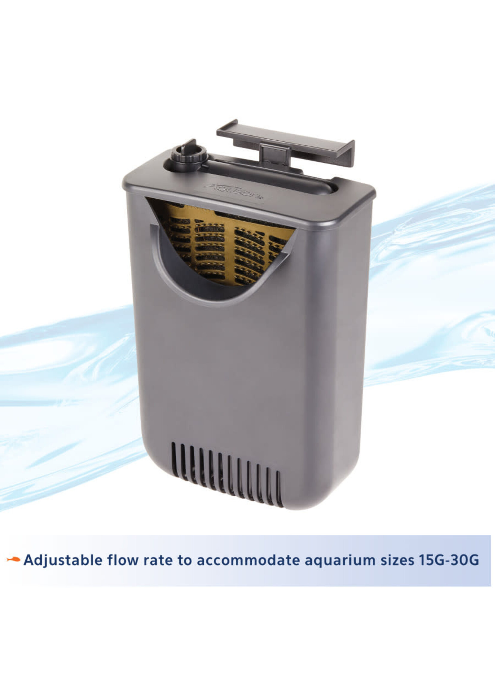 Aqueon QUITE FLOW INTERNAL FILTER WITH SMART CLEAN TECHNOLOGY 30 G