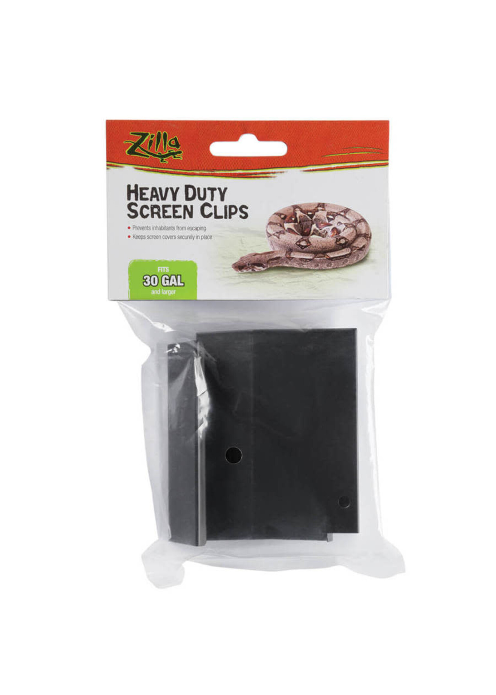 Zilla COVER SCREEN CLIPS HEAVY DUTY 30 G