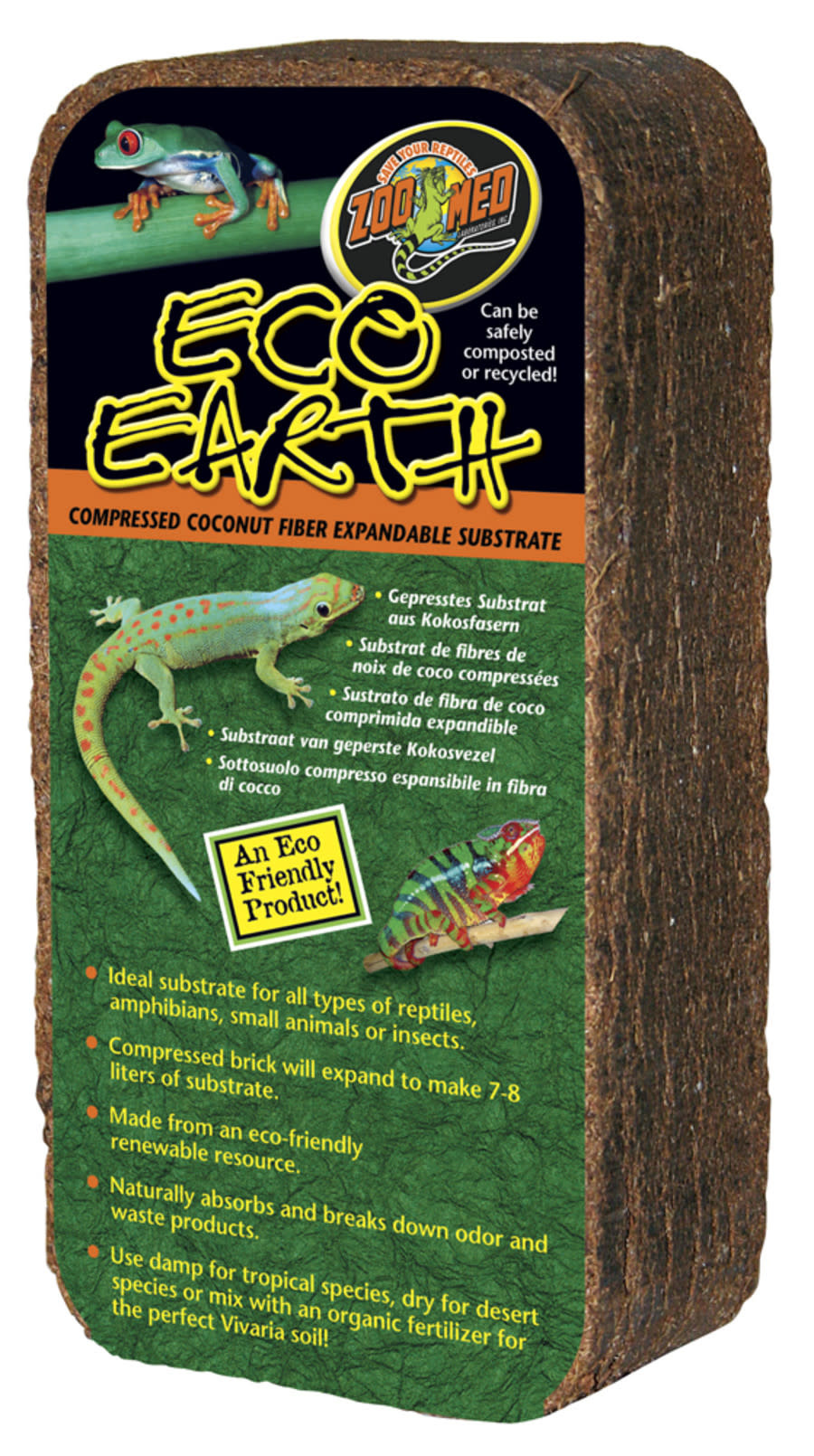ECO EARTH COCONUT FIBER 1 BRICK