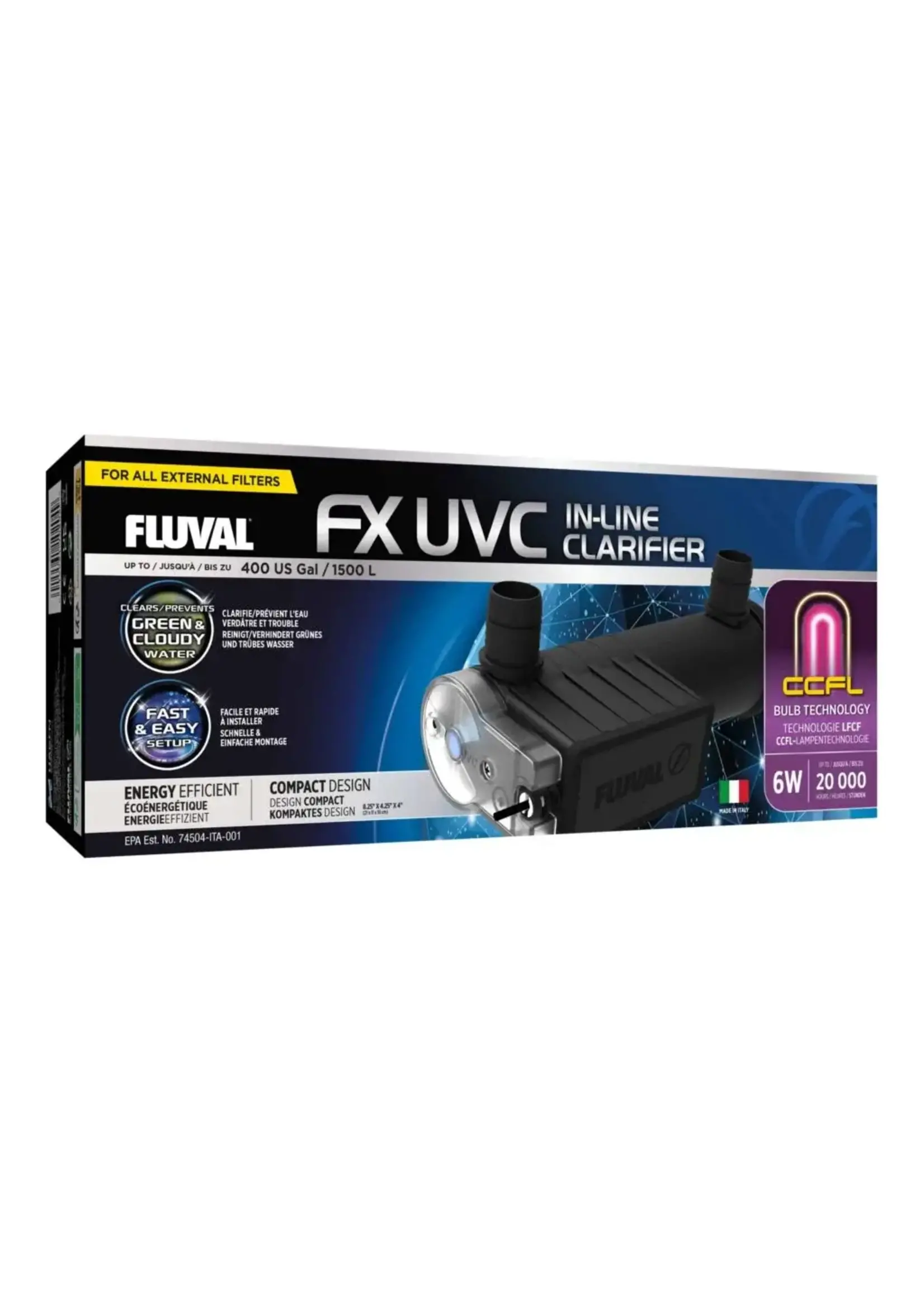 Fluval FX UVC 6 W CLARIFIER