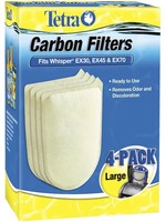 Tetra WHISPER EX CARBON FILTER L 4 PK