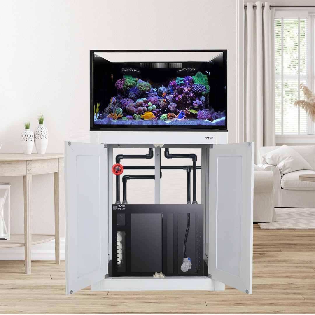 EXT 112 AQUARIUM LAGOON AQUARIUM COMPLETE REEF SYSTEM WHITE (MADE TO ORDER)
