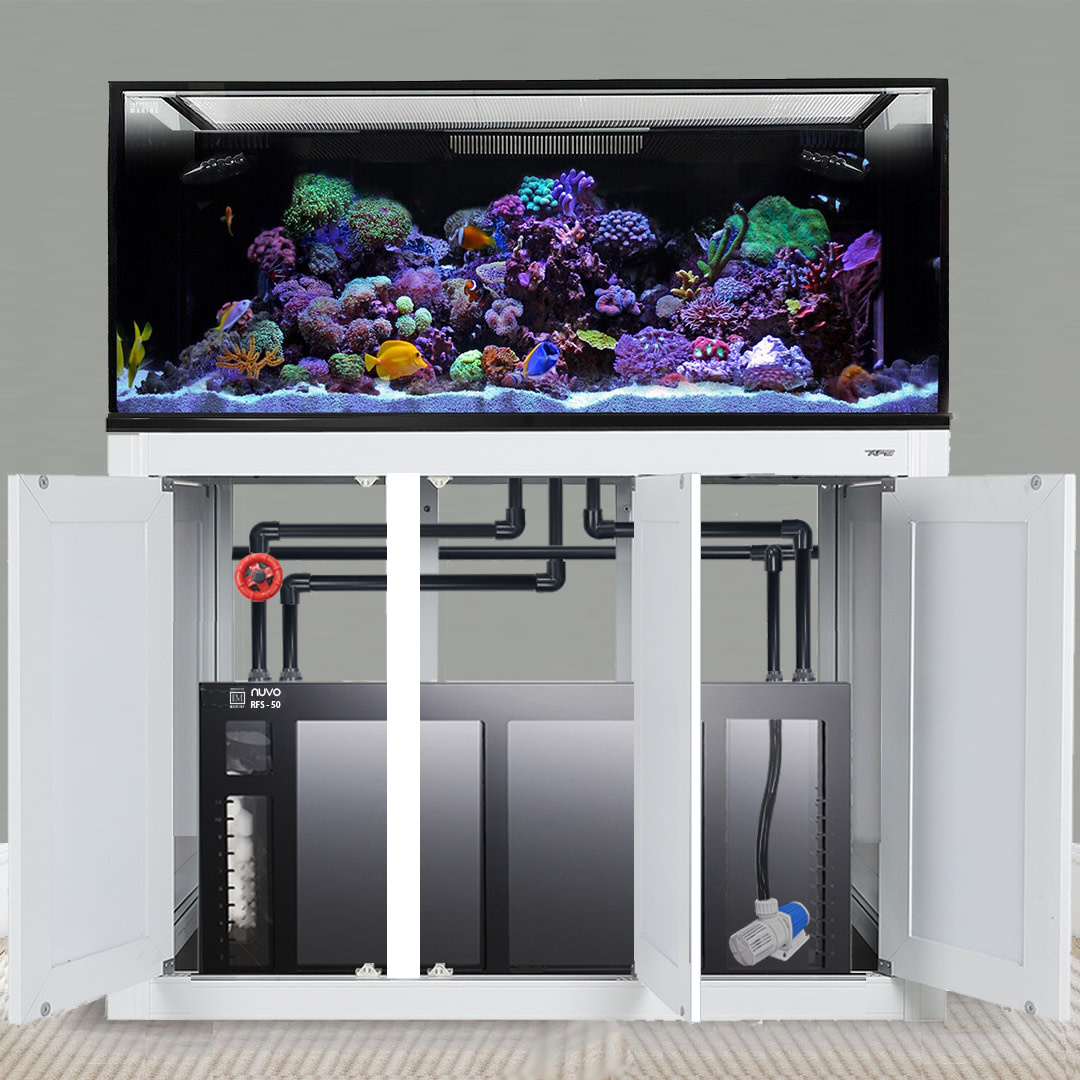 IM EXT 170 AQUARIUM COMPLETE REEF SYSTEM WHITE (MADE TO ORDER)
