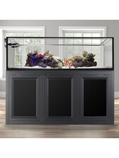 INNOVATIVE MARINE EXT 200 PENINSULA AQUARIUM W / APS STAND BLACK