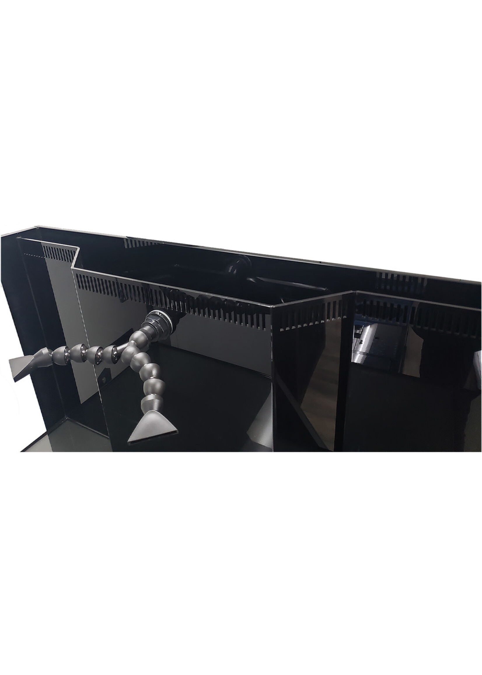 Innovative Marine INT 200 PENINSULA AQUARIUM COMPLETE REEF SYSTEM BLACK (MADE TO ORDER)