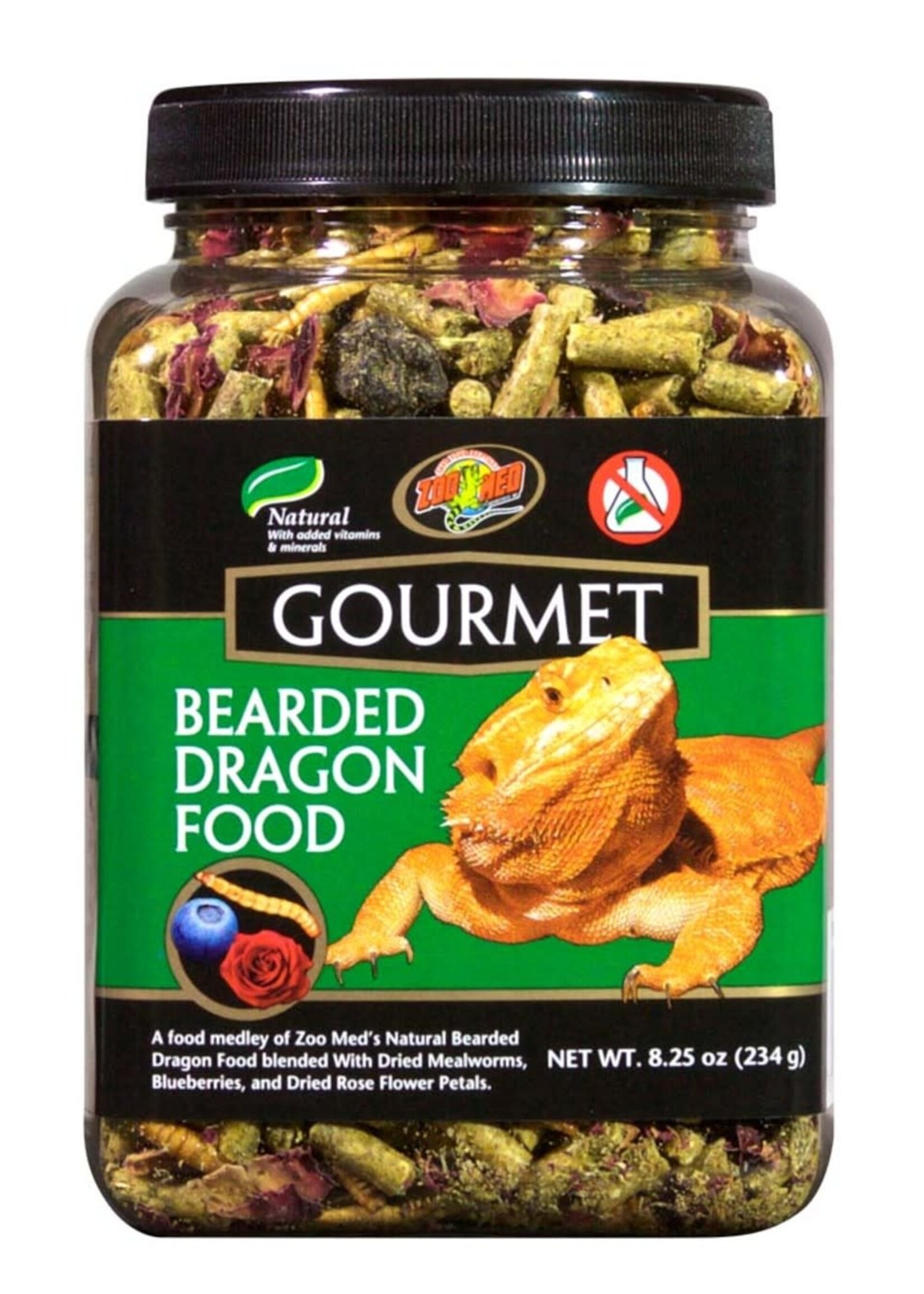 Zoo Med Gourmet Bearded Dragon Food – Nutritious Diet For Healthy Lizards