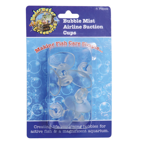 BUBBLE MIST AIRLINE SUCTION CUPS