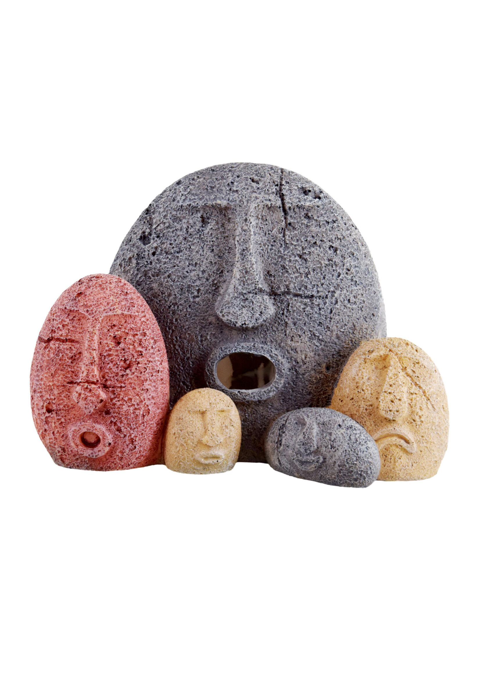 Underwater Treasures STONE FACE FAMILY